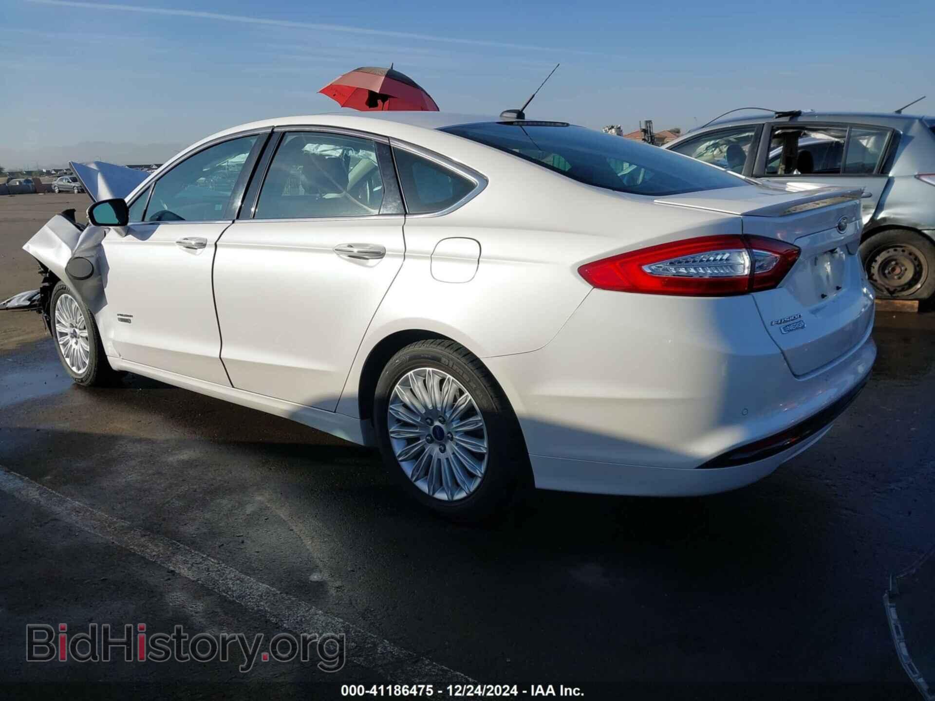 2014 FORD FUSION ENERGI - VIN: 3FA6P0SU1ER112471 - Фото 3