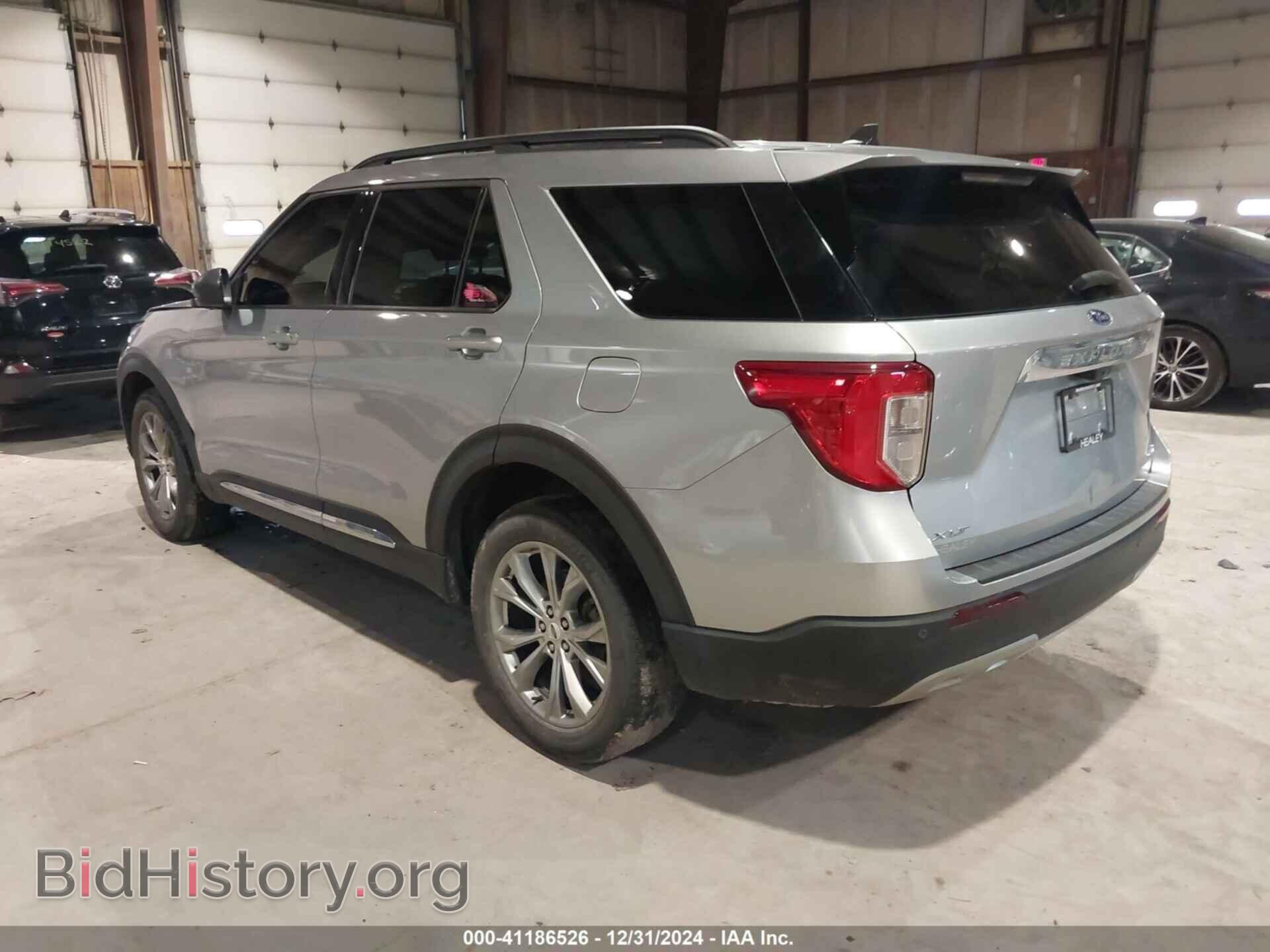 2021 FORD EXPLORER - VIN: 1FMSK8DHXMGB10757 - Фото 3
