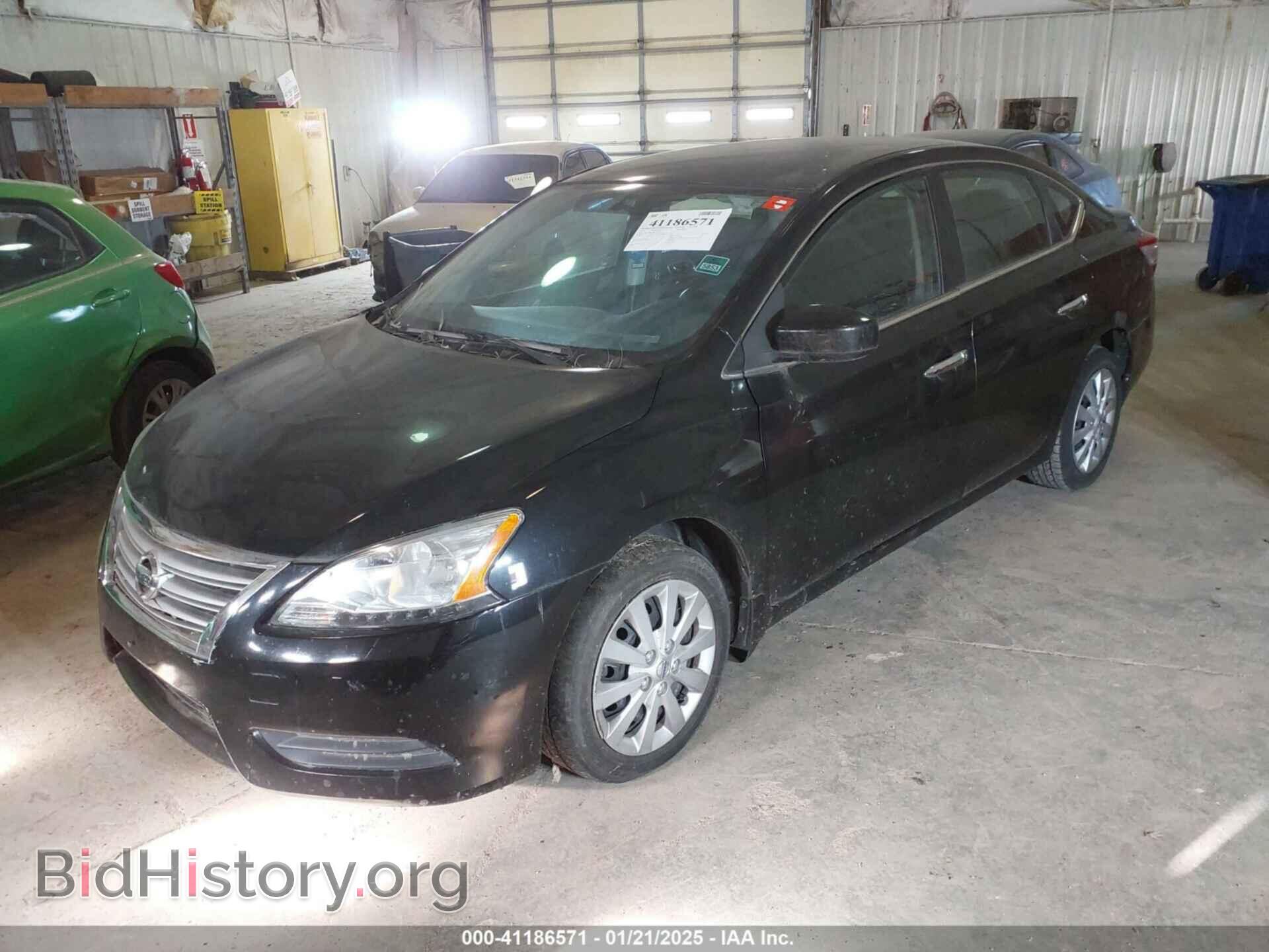 2013 NISSAN SENTRA - VIN: 3N1AB7AP1DL763904 - Фото 2