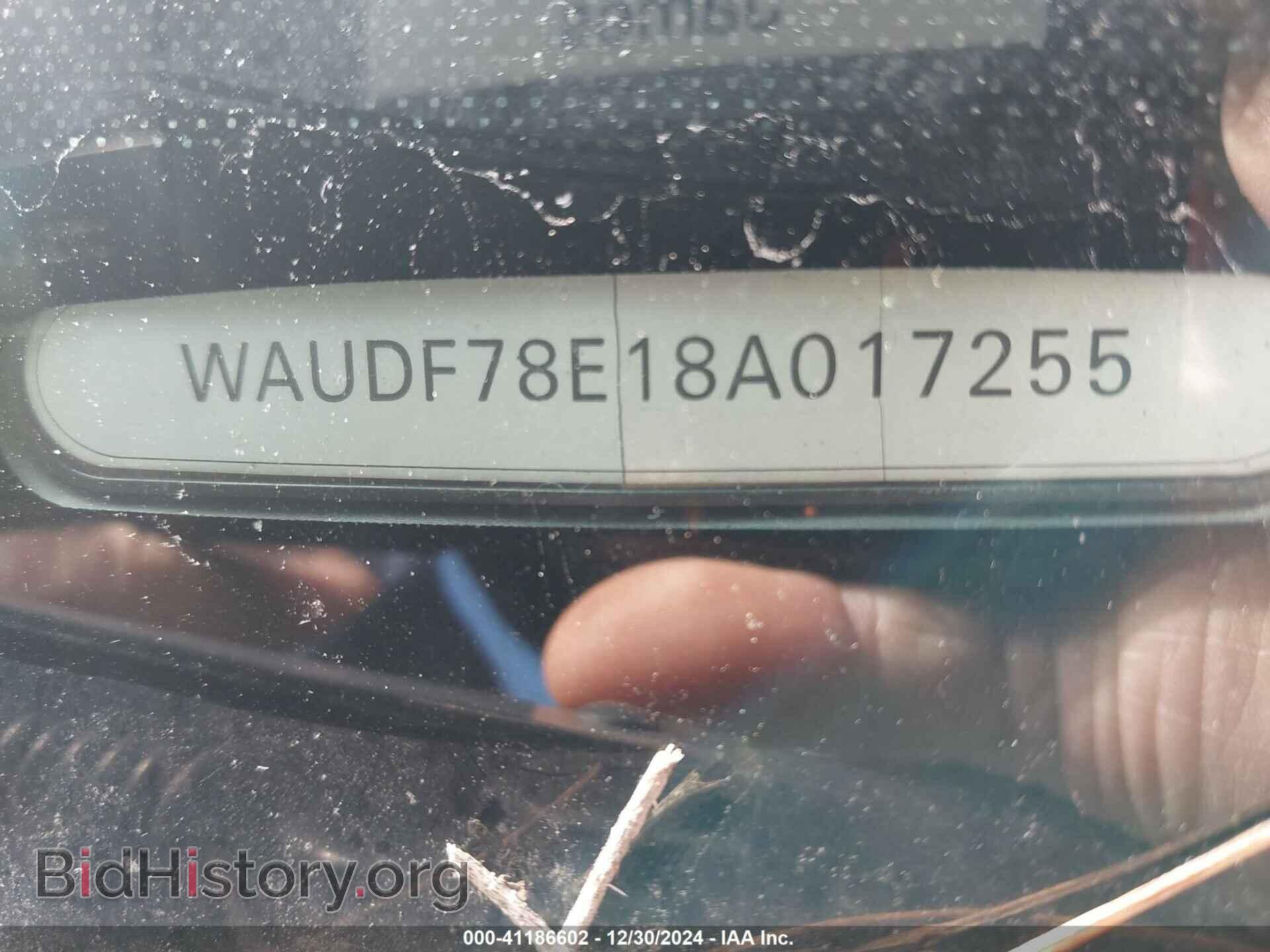 2008 AUDI A4 - VIN: WAUDF78E18A017255 - Фото 9