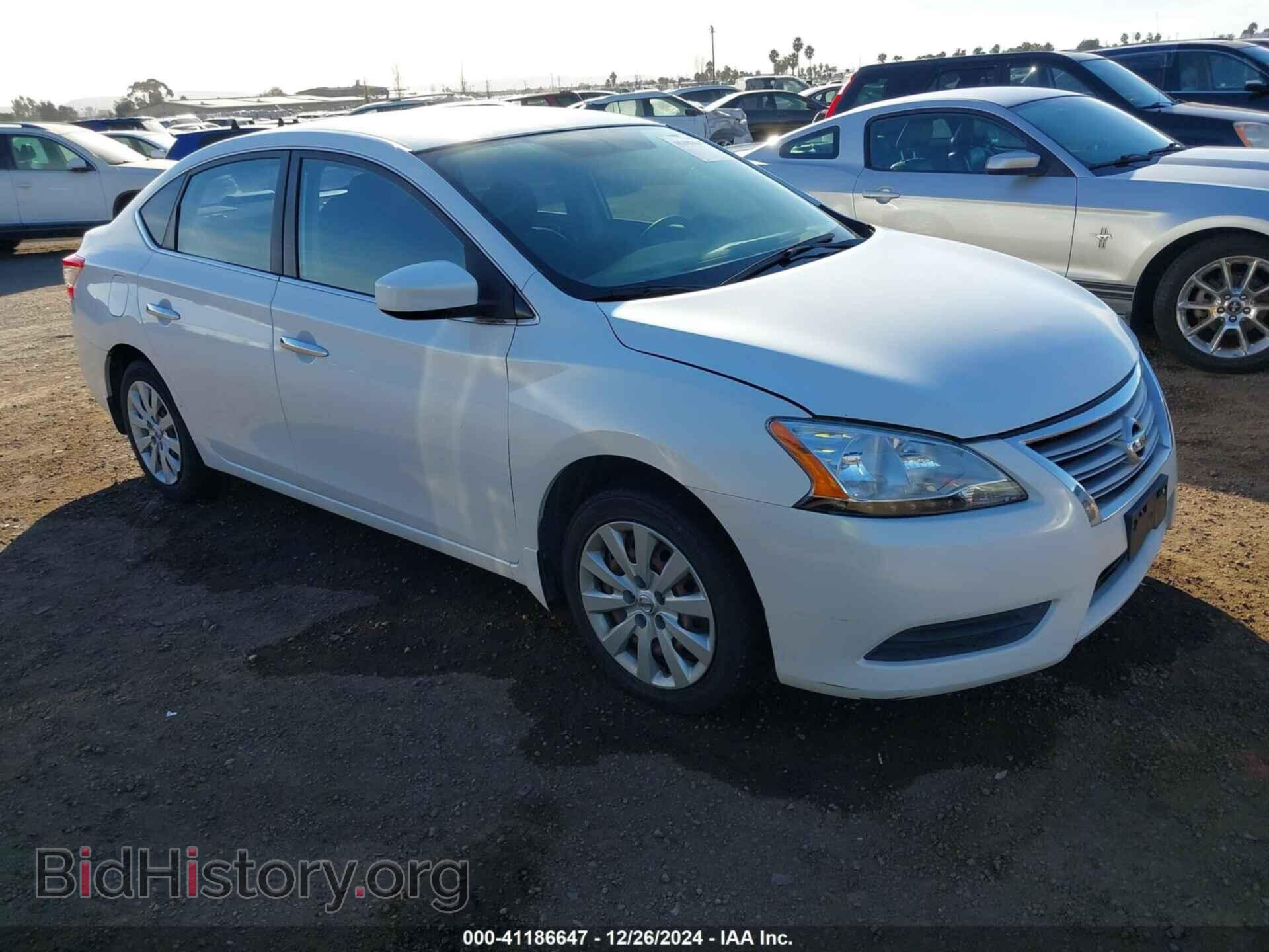 Photo 3N1AB7AP4EL617045 - NISSAN SENTRA 2014