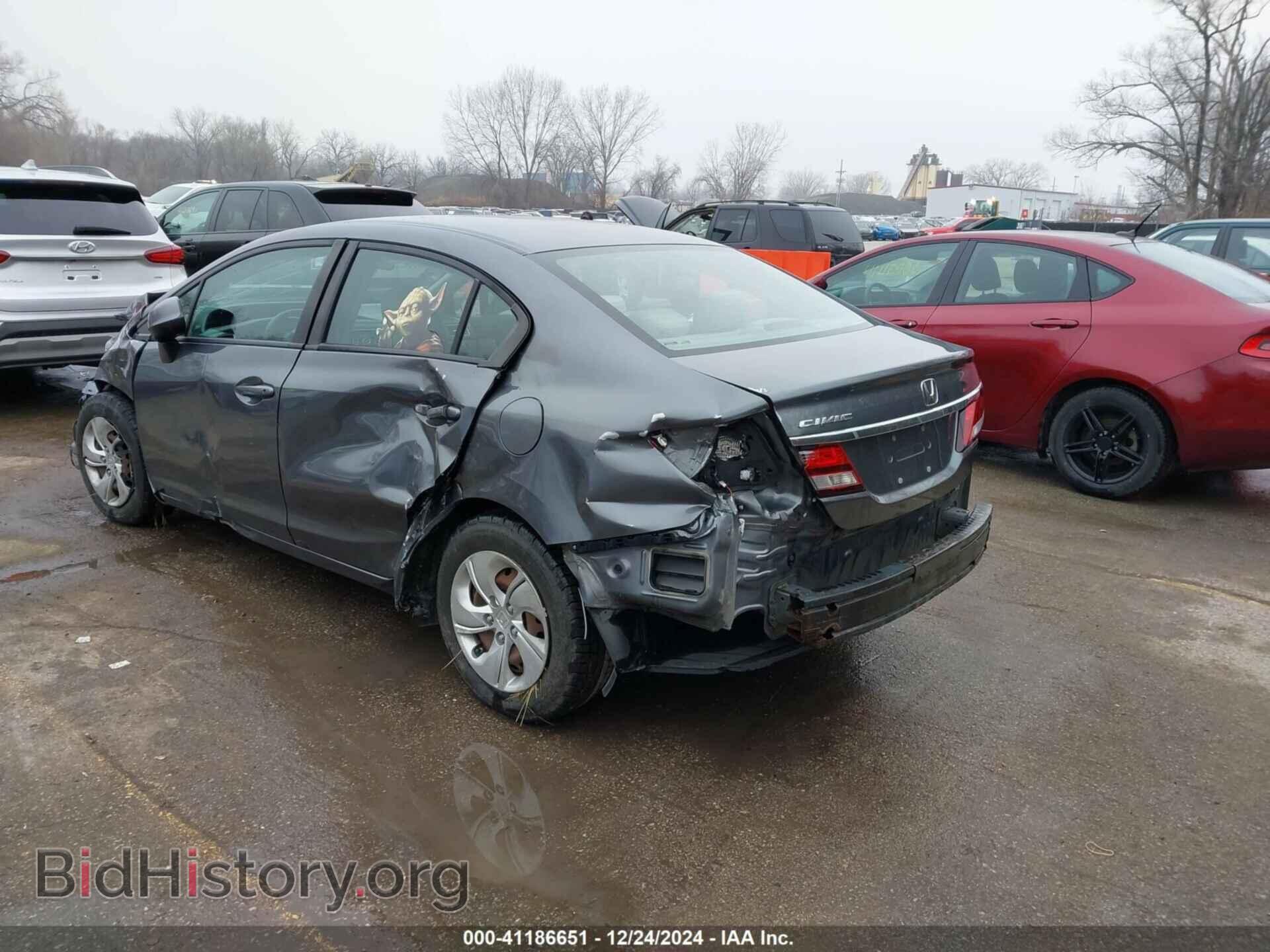 2013 HONDA CIVIC - VIN: 19XFB2F52DE018337 - Фото 3