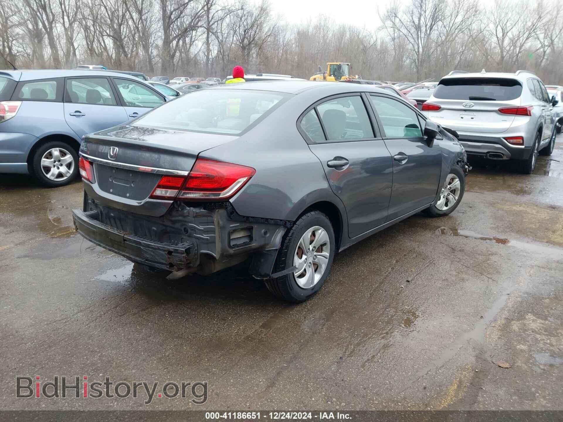 2013 HONDA CIVIC - VIN: 19XFB2F52DE018337 - Фото 4
