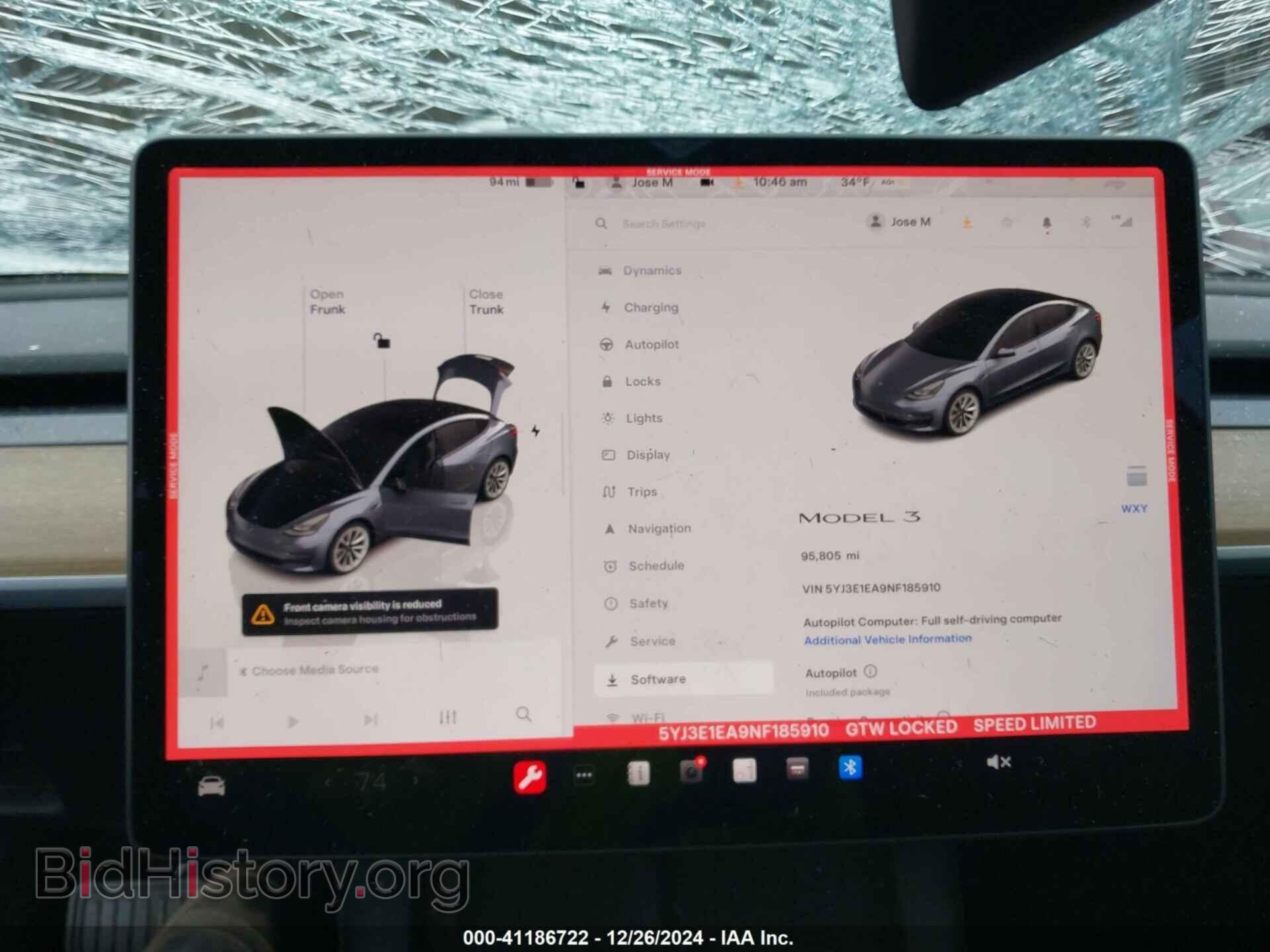 2022 TESLA MODEL 3 - VIN: 5YJ3E1EA9NF185910 - Фото 7