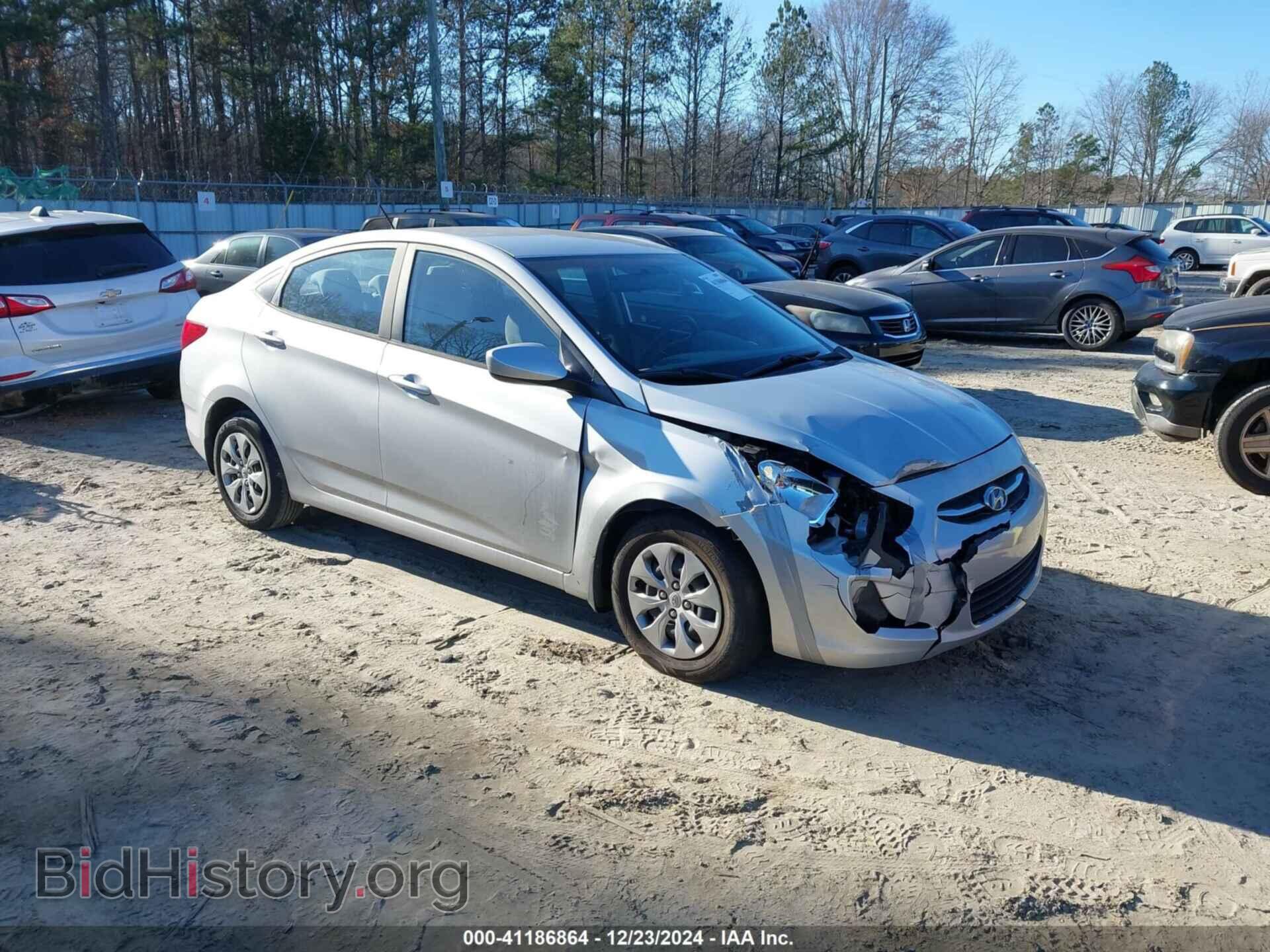 Фотография KMHCT4AEXFU934976 - HYUNDAI ACCENT 2015