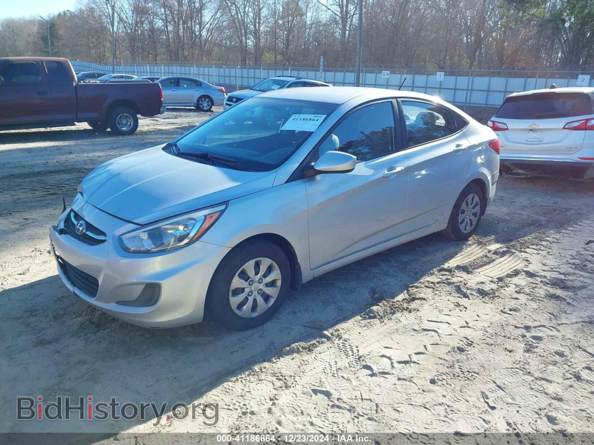 2015 HYUNDAI ACCENT - VIN: KMHCT4AEXFU934976 - Фото 2