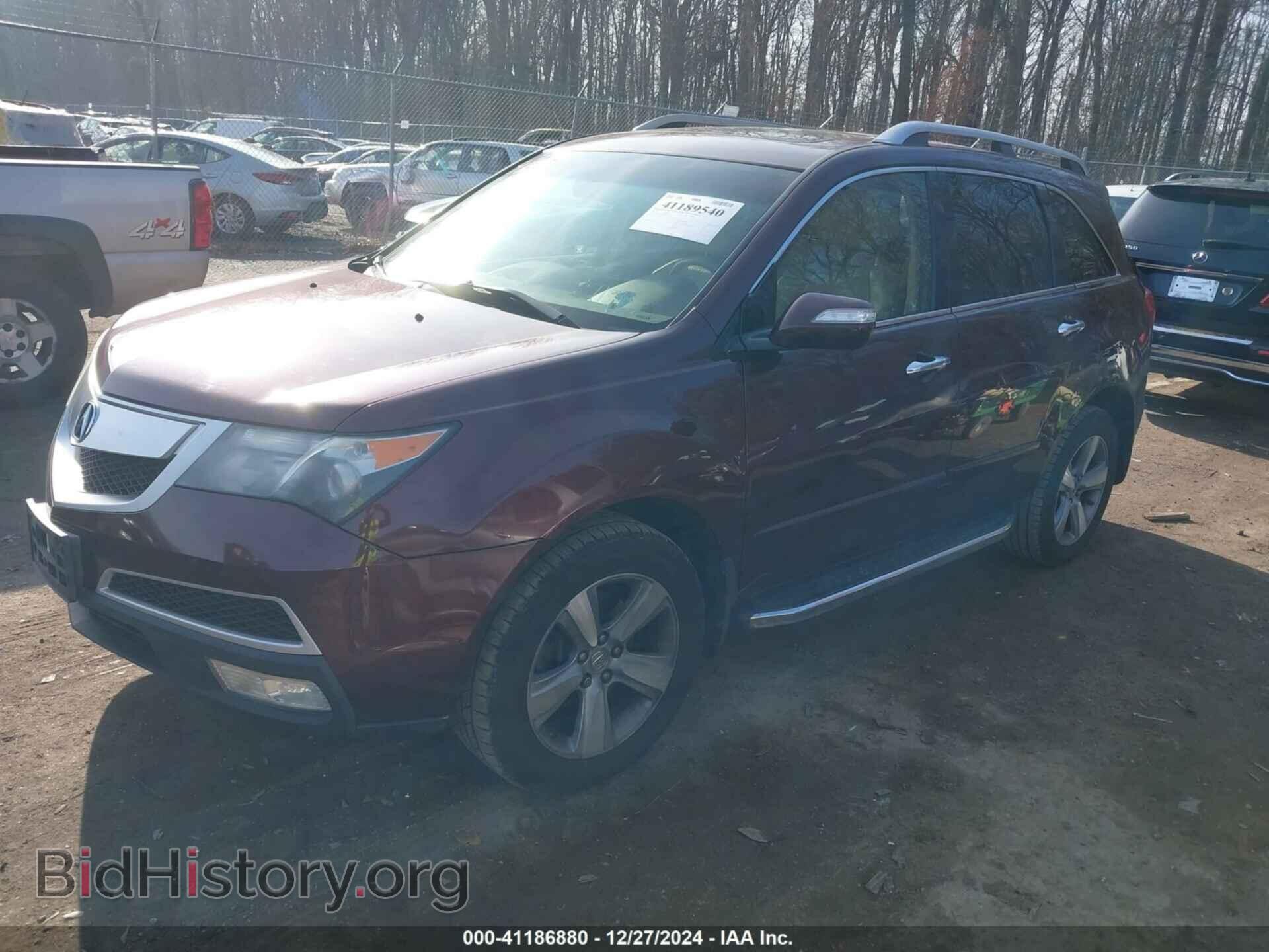 2012 ACURA MDX - VIN: 2HNYD2H33CH530846 - Фото 2