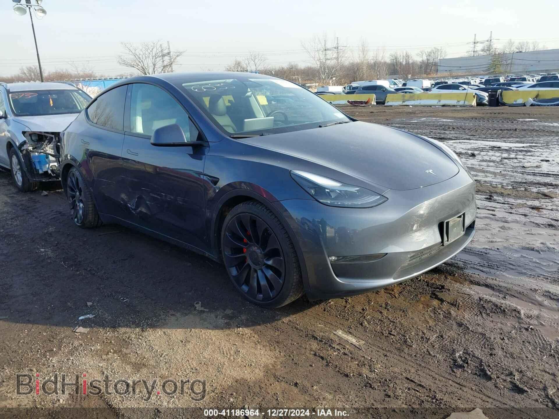 Photo 7SAYGDEF2NF446035 - TESLA MODEL Y 2022