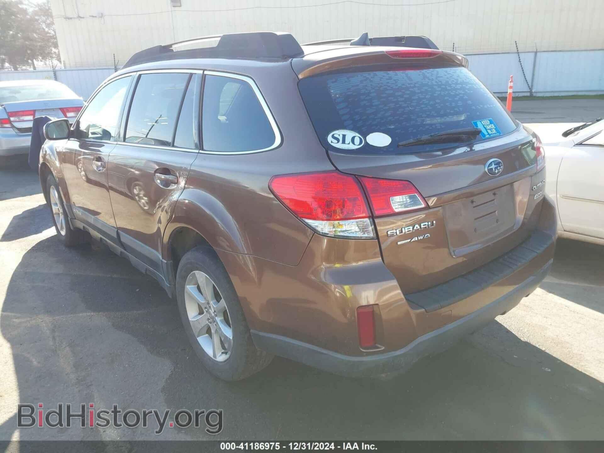 2013 SUBARU OUTBACK - VIN: 4S4BRBJC4D3206179 - Фото 3