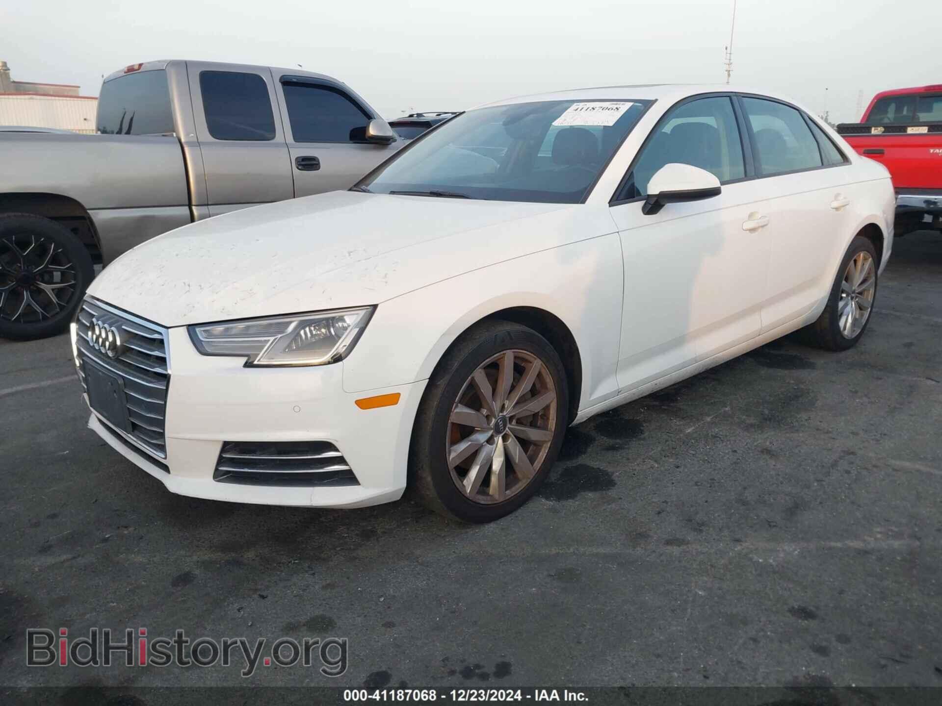 2017 AUDI A4 - VIN: WAUGNAF42HN001064 - Фото 2