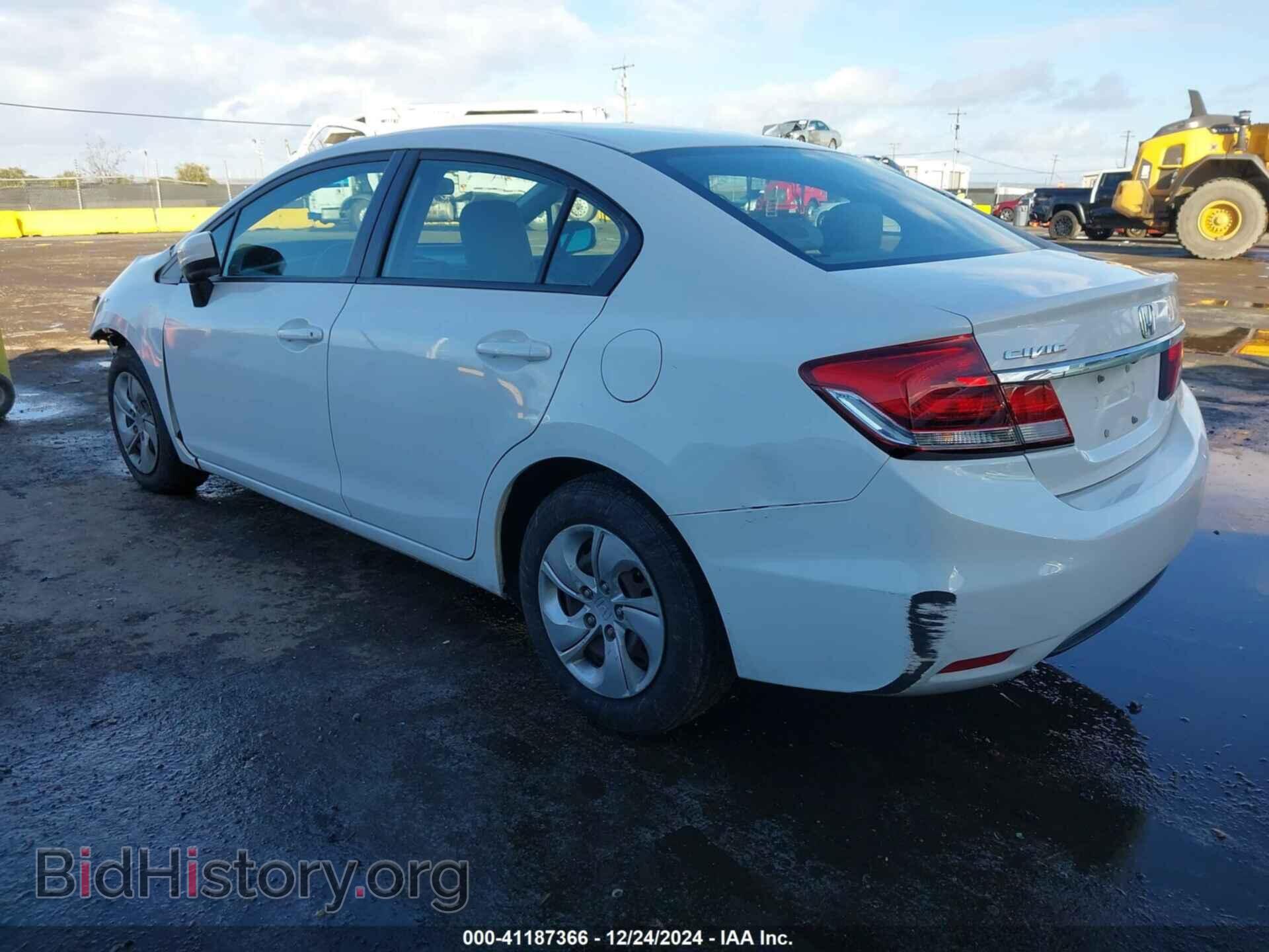 2014 HONDA CIVIC - VIN: 2HGFB2F58EH504853 - Фото 3