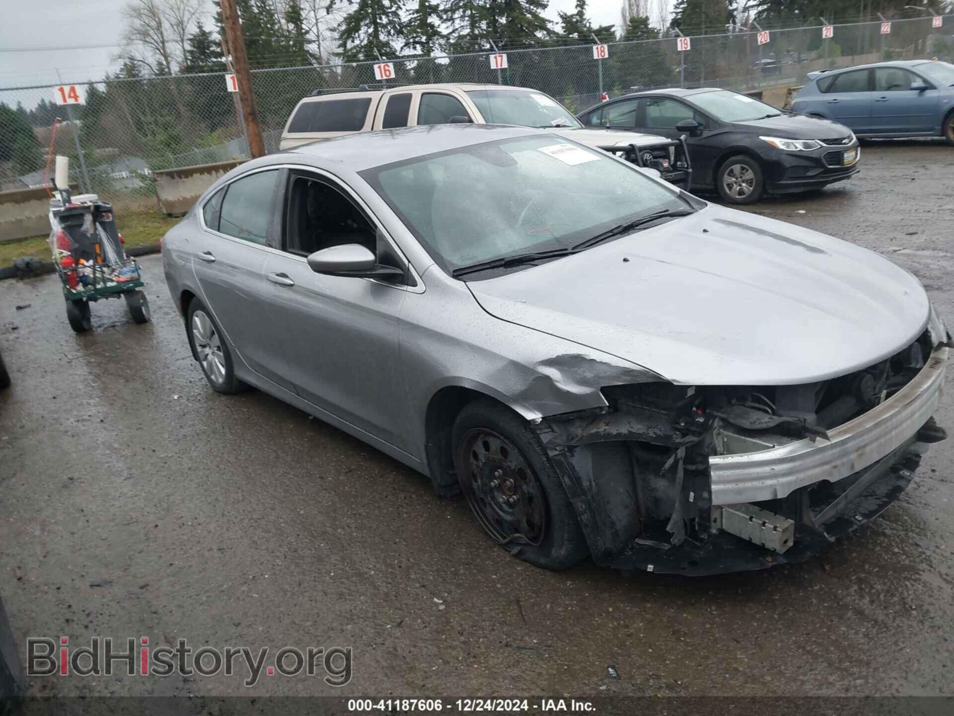 Фотография 1C3CCCFB2FN671457 - CHRYSLER 200 2015