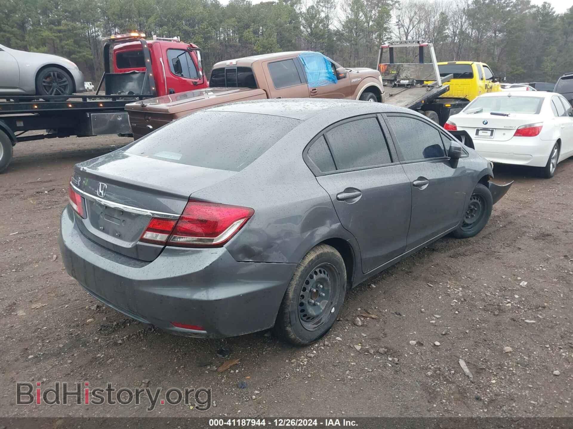 2014 HONDA CIVIC - VIN: 19XFB2F55EE238072 - Фото 4
