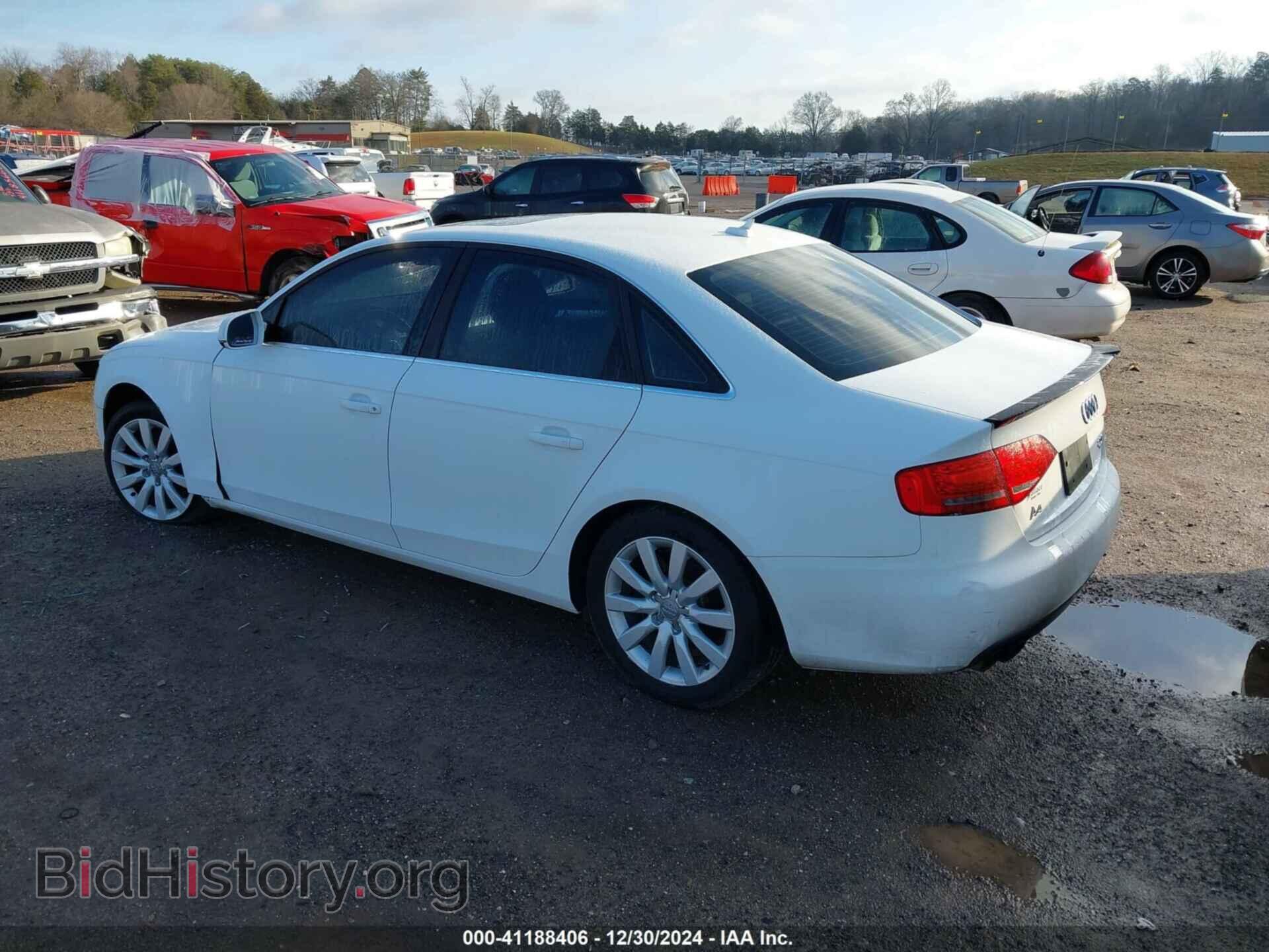 2012 AUDI A4 - VIN: WAUBFAFL0CN021210 - Фото 3
