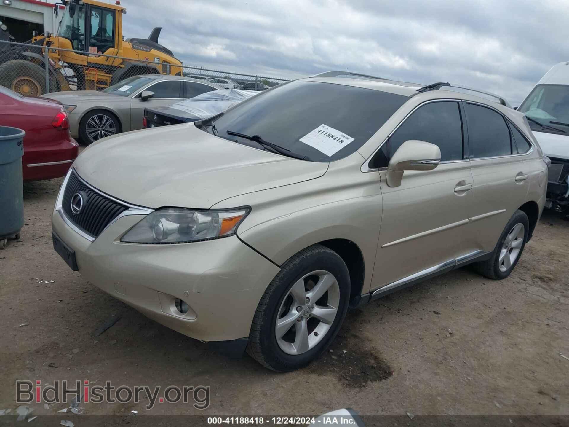 2011 LEXUS RX - VIN: 2T2BK1BA5BC110755 - Photo 2