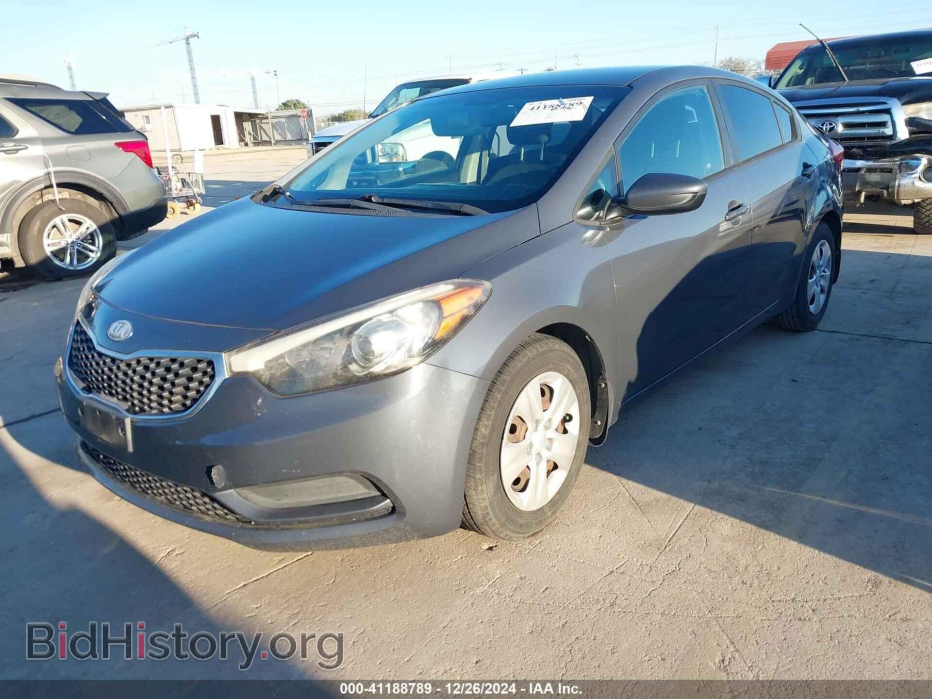 2014 KIA FORTE - VIN: KNAFK4A66E5087862 - Фото 2
