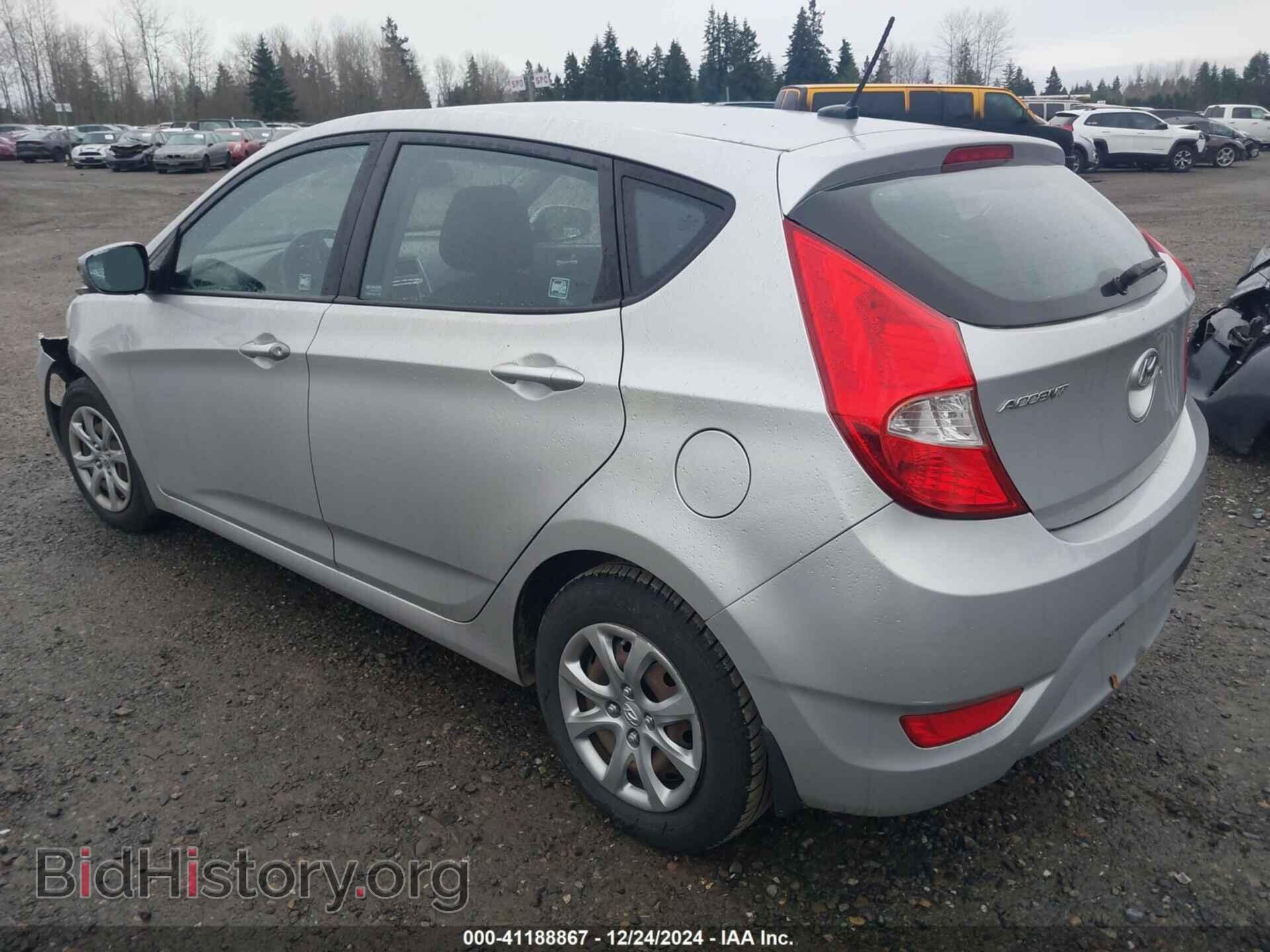 2013 HYUNDAI ACCENT - VIN: KMHCT5AE5DU079204 - Фото 3