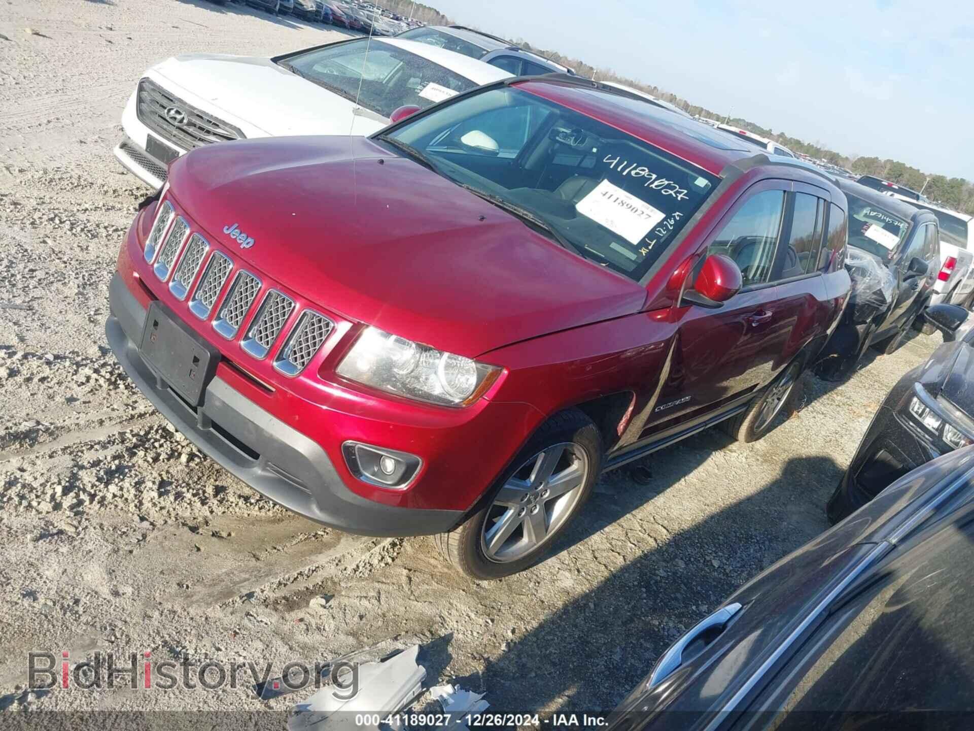 2014 JEEP COMPASS - VIN: 1C4NJCEA9ED758747 - Фото 2