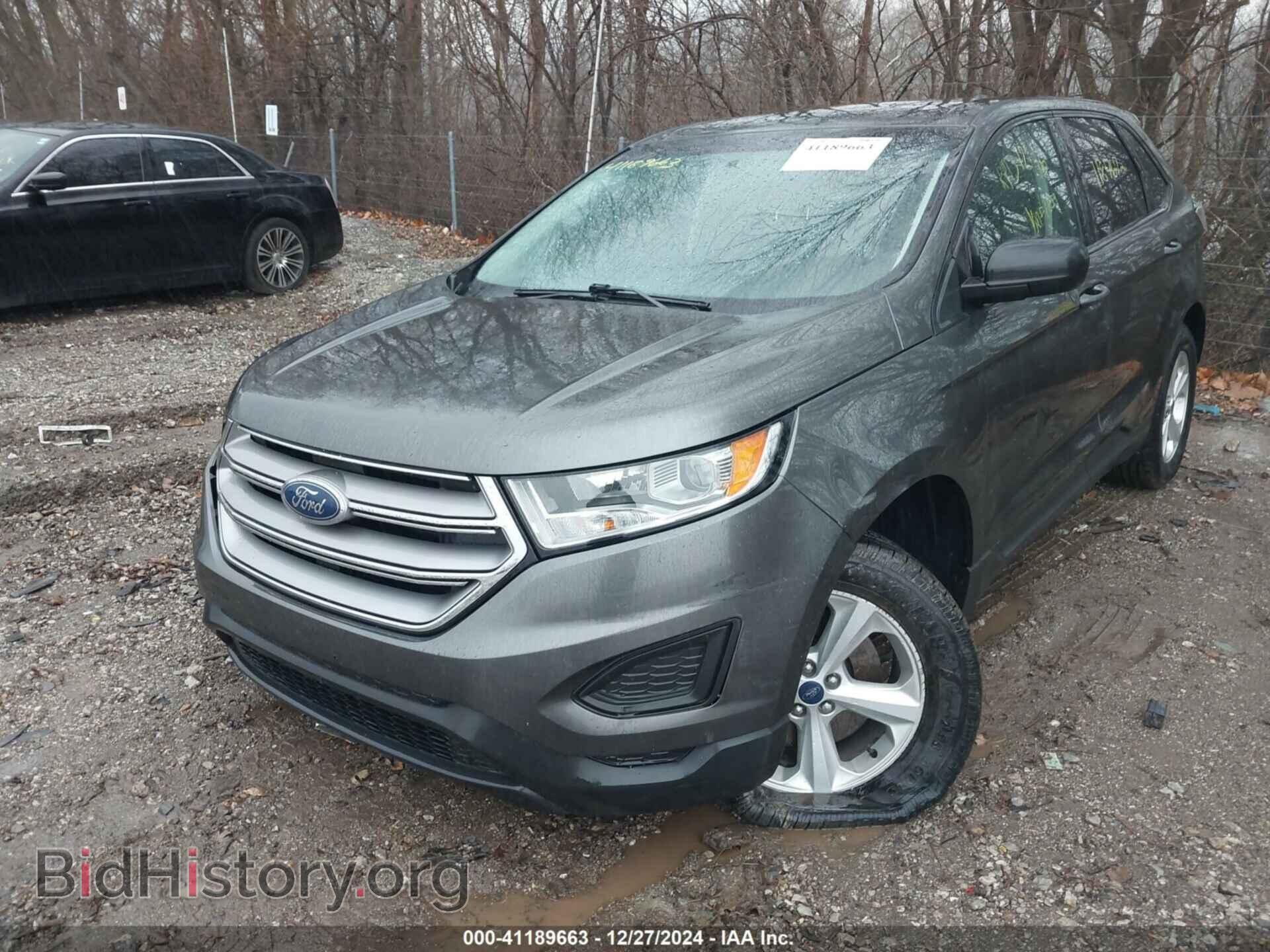 2017 FORD EDGE - VIN: 2FMPK4G99HBB72859 - Фото 2