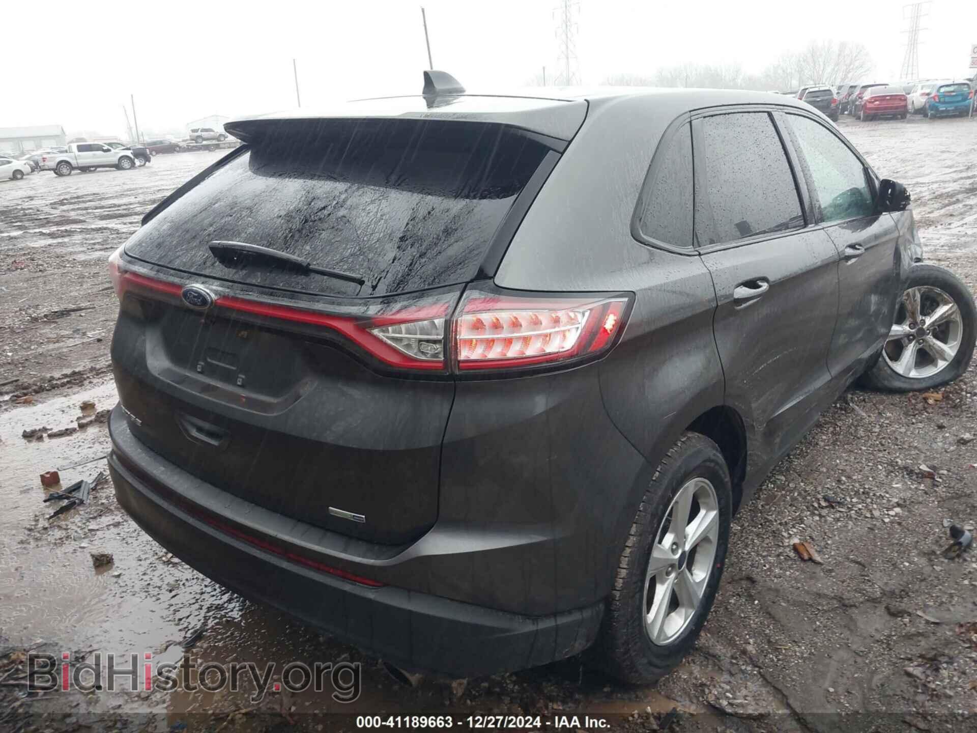2017 FORD EDGE - VIN: 2FMPK4G99HBB72859 - Фото 4