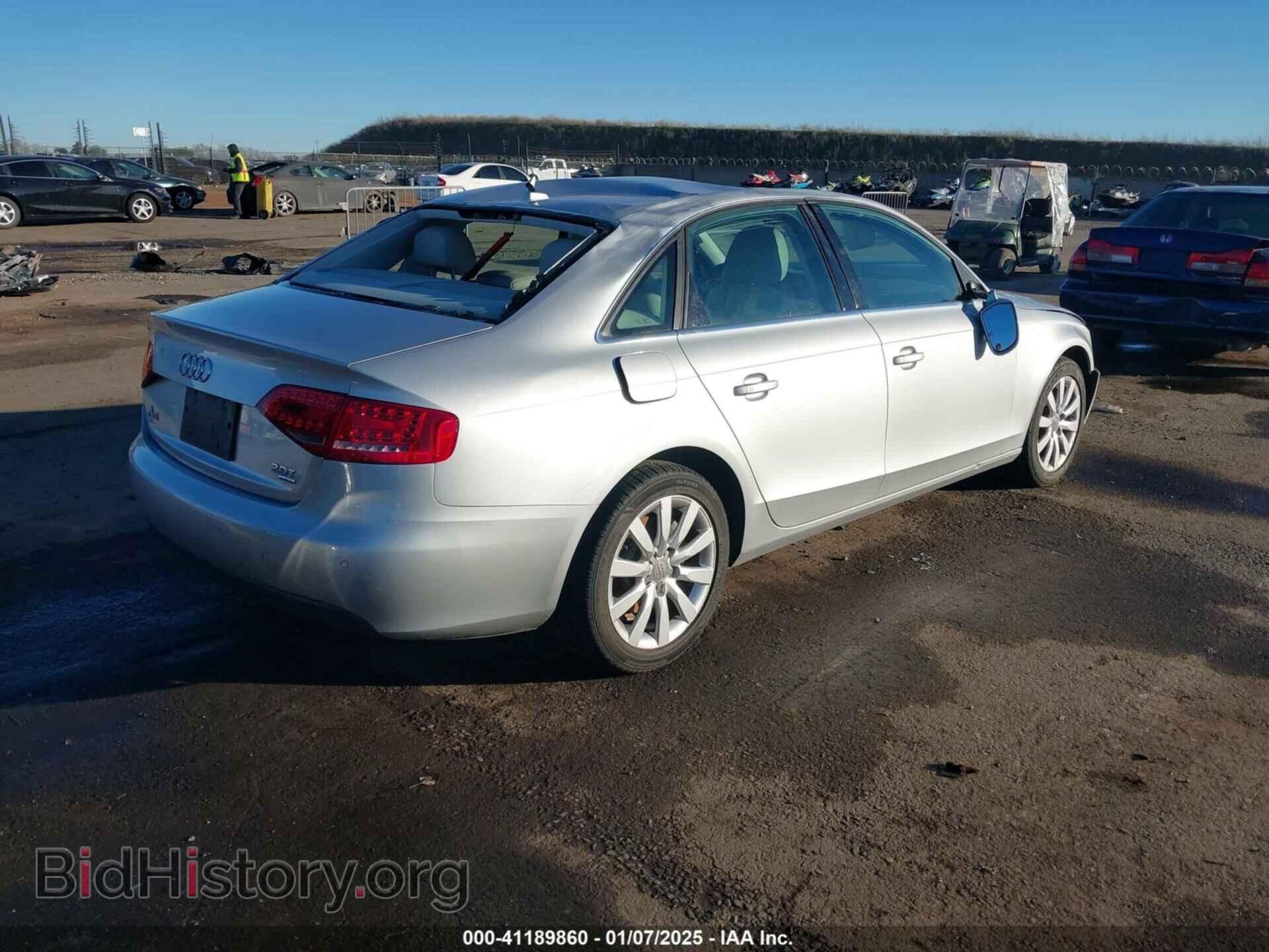 2011 AUDI A4 - VIN: WAUFFAFL4BN013742 - Фото 4