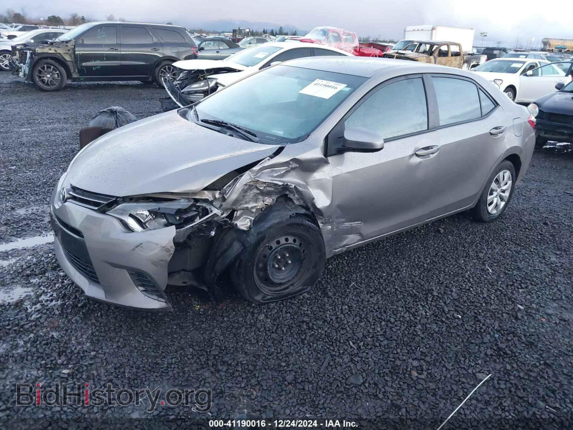 2016 TOYOTA COROLLA - VIN: 2T1BURHEXGC647992 - Фото 2