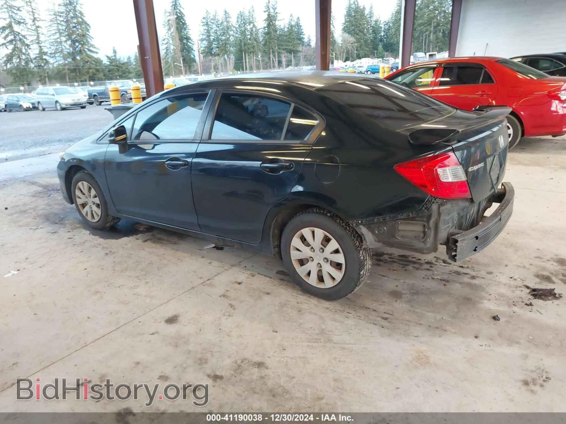 2012 HONDA CIVIC SDN - VIN: JHMFB2F52CS000415 - Фото 3
