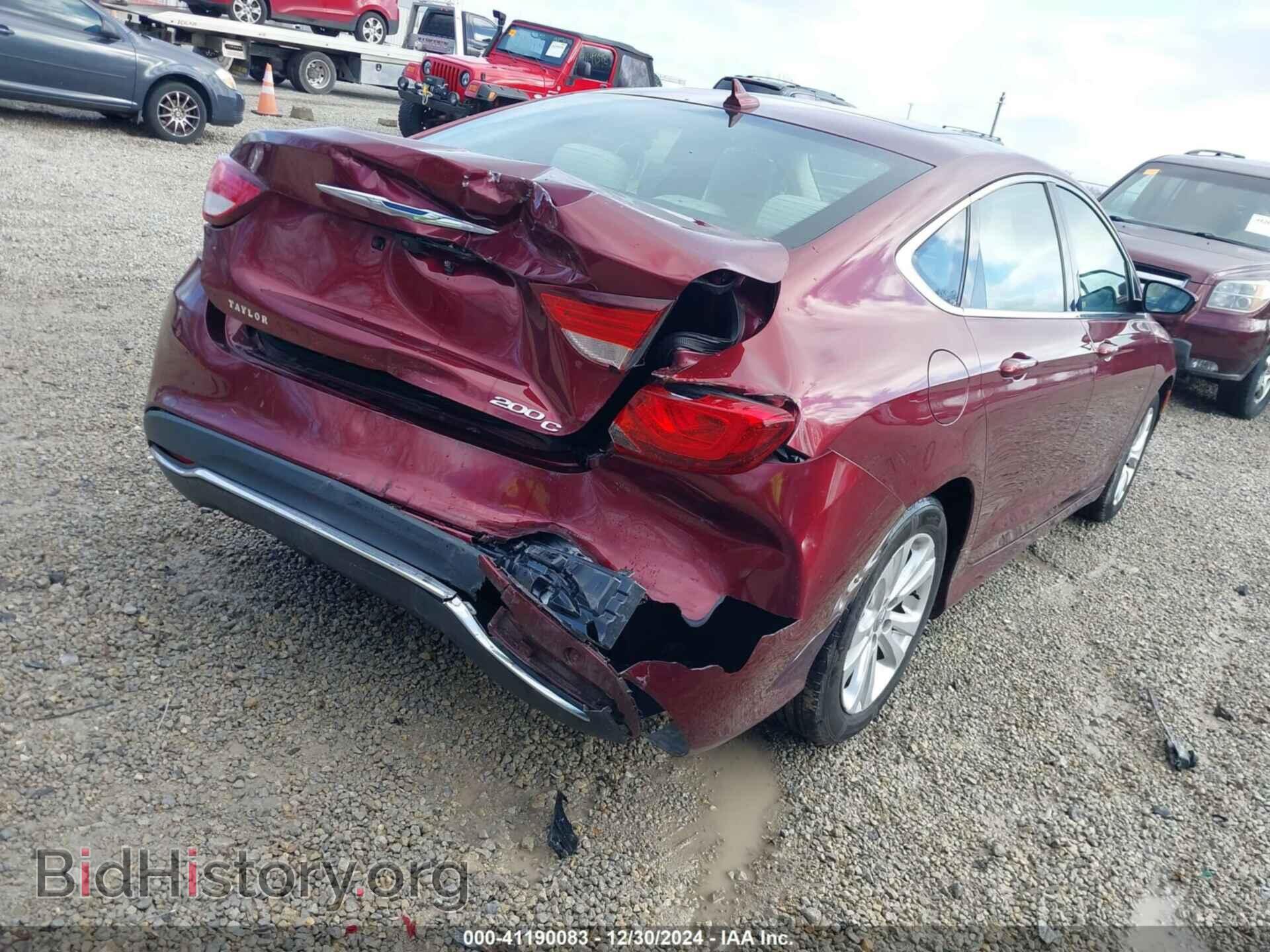 2016 CHRYSLER 200 - VIN: 1C3CCCCBXGN147527 - Фото 4