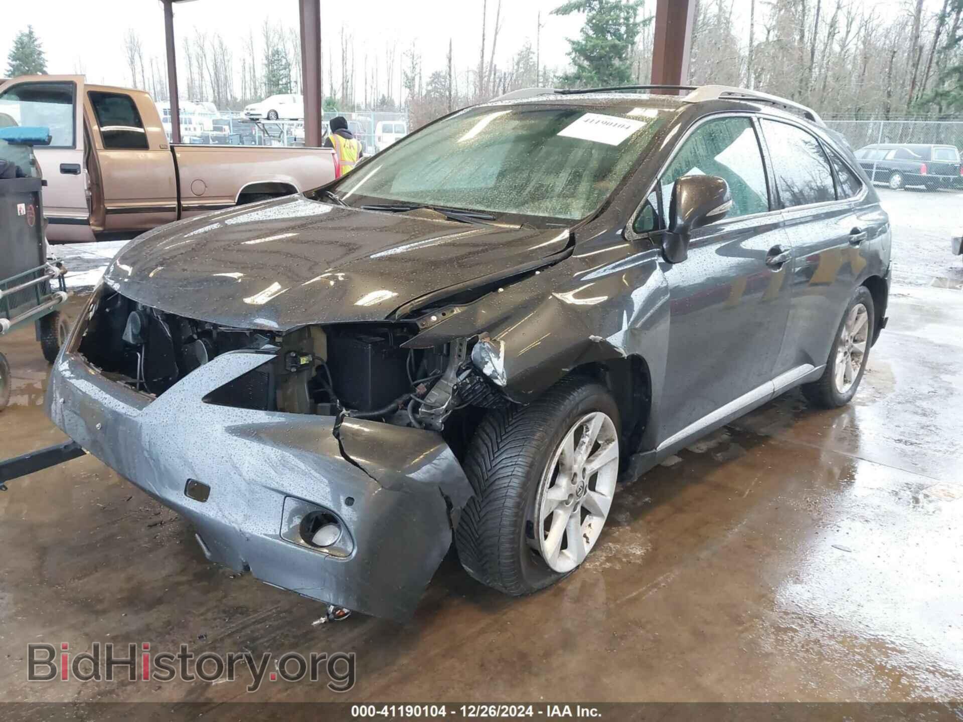 2010 LEXUS RX 350 - VIN: 2T2BK1BA2AC067314 - Фото 2