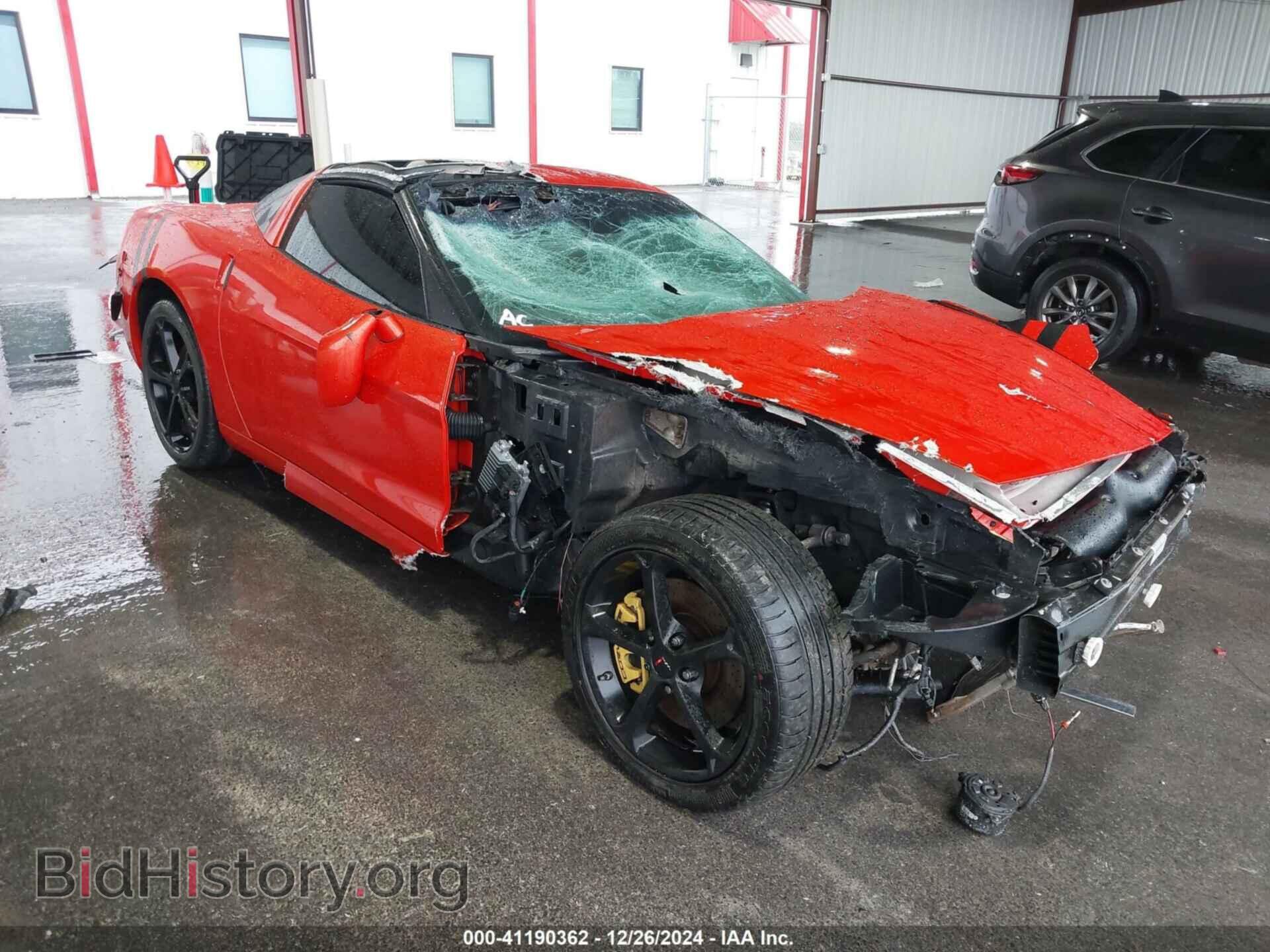 Photo 1G1YG2DW0D5103705 - CHEVROLET CORVETTE 2013