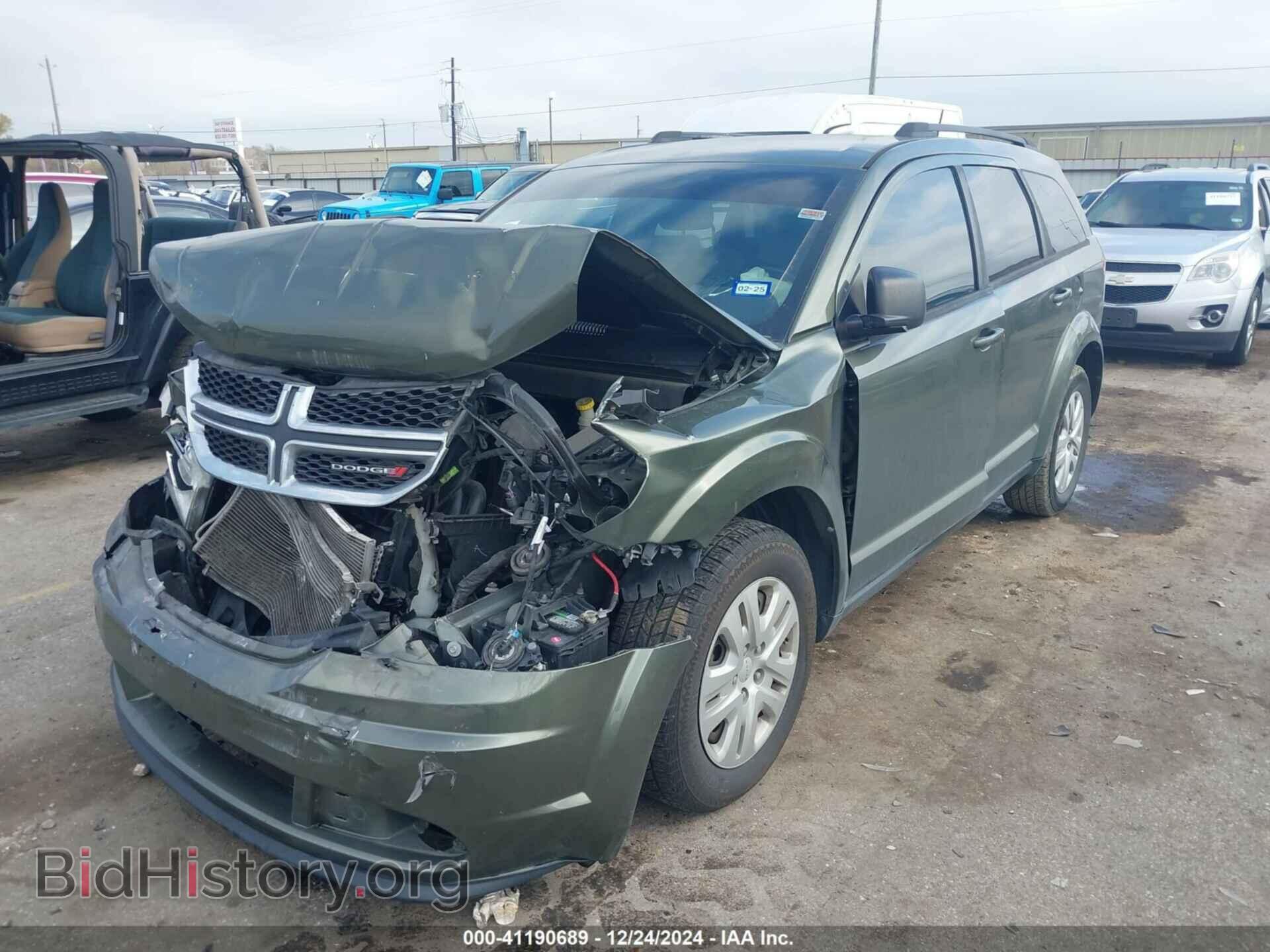 2017 DODGE JOURNEY - VIN: 3C4PDCAB7HT558933 - Фото 2