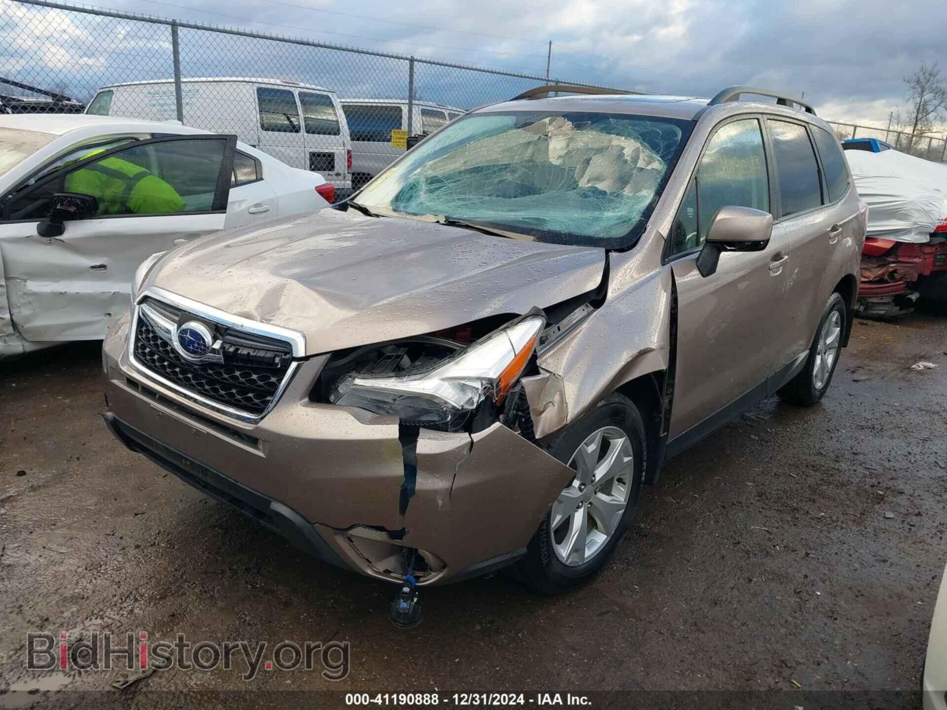 2014 SUBARU FORESTER - VIN: JF2SJAECXEH495672 - Фото 2