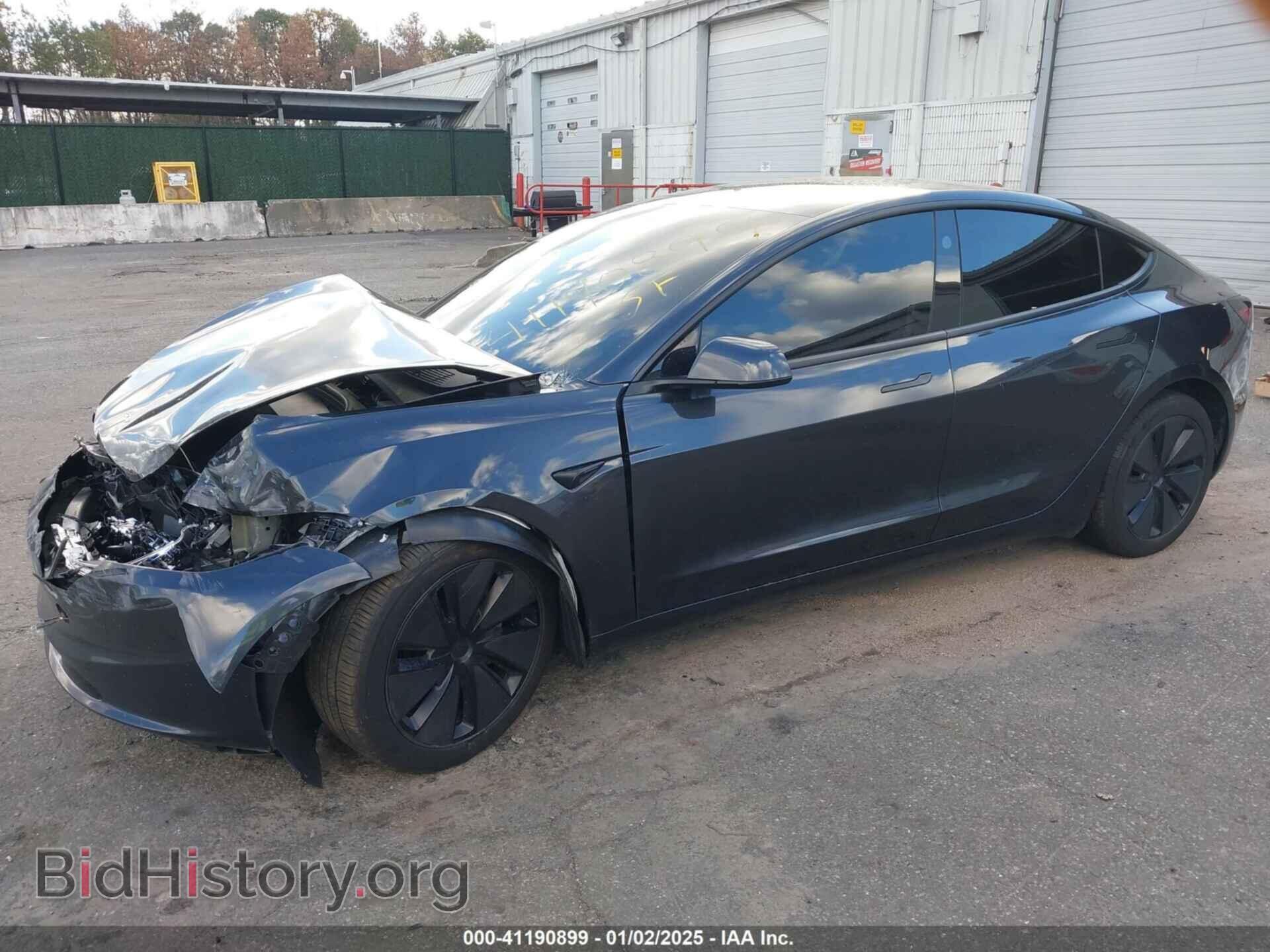 2024 TESLA MODEL 3 - VIN: 5YJ3E1EA2RF736068 - Photo 2