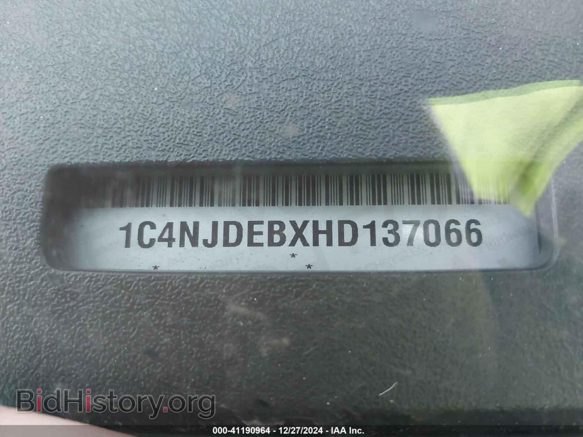 2017 JEEP COMPASS - VIN: 1C4NJDEBXHD137066 - Фото 9