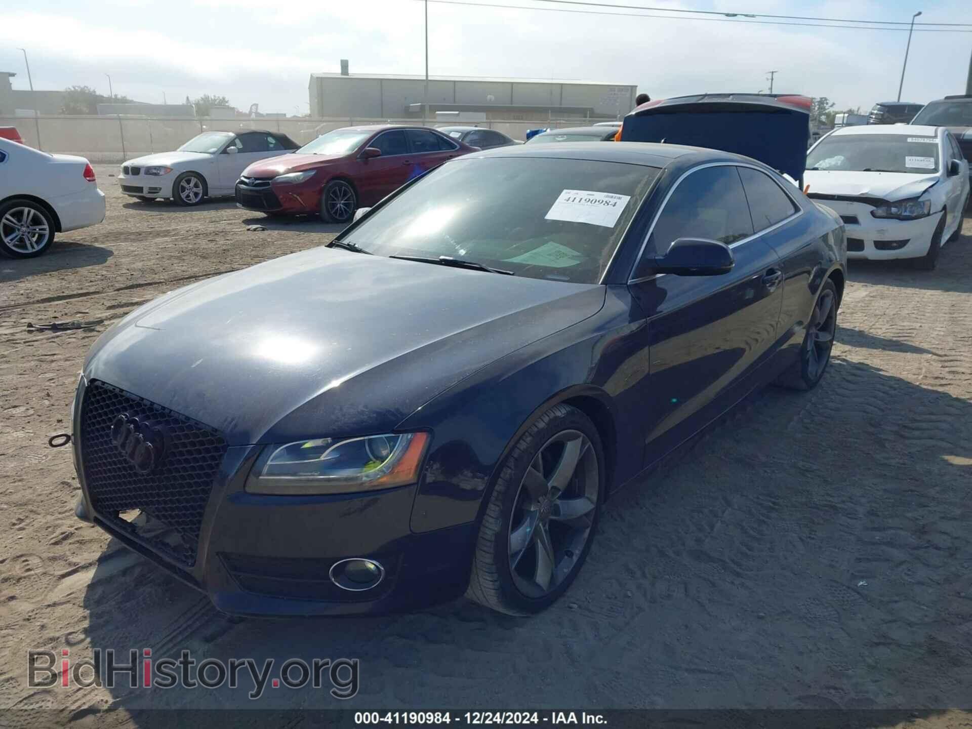 2012 AUDI A5 - VIN: WAULFAFR5CA021378 - Photo 2