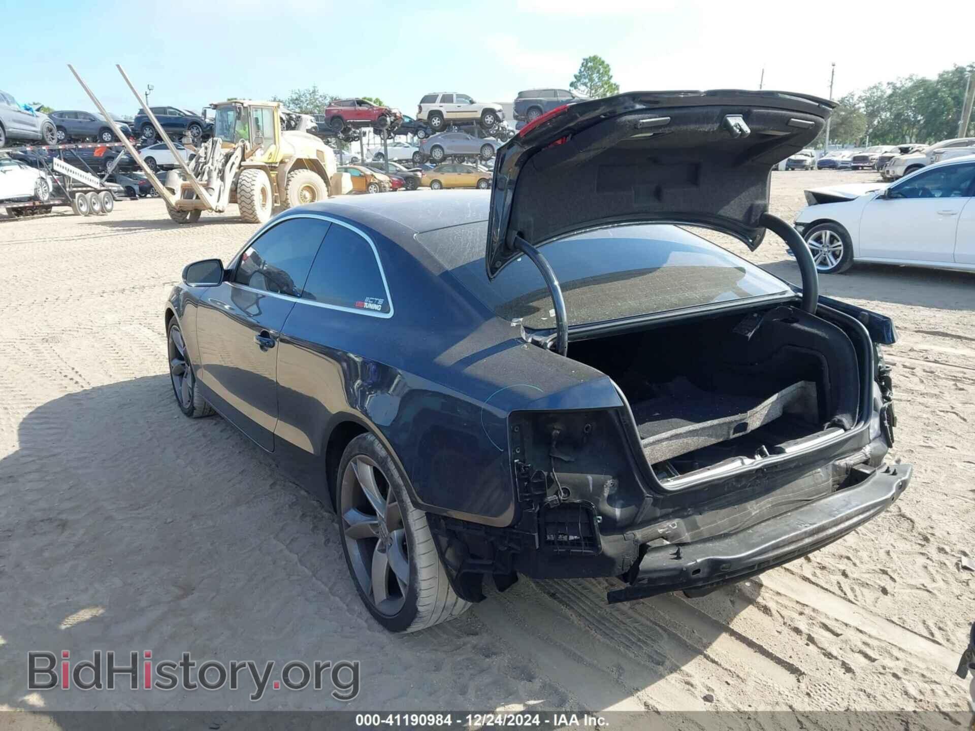 2012 AUDI A5 - VIN: WAULFAFR5CA021378 - Photo 3