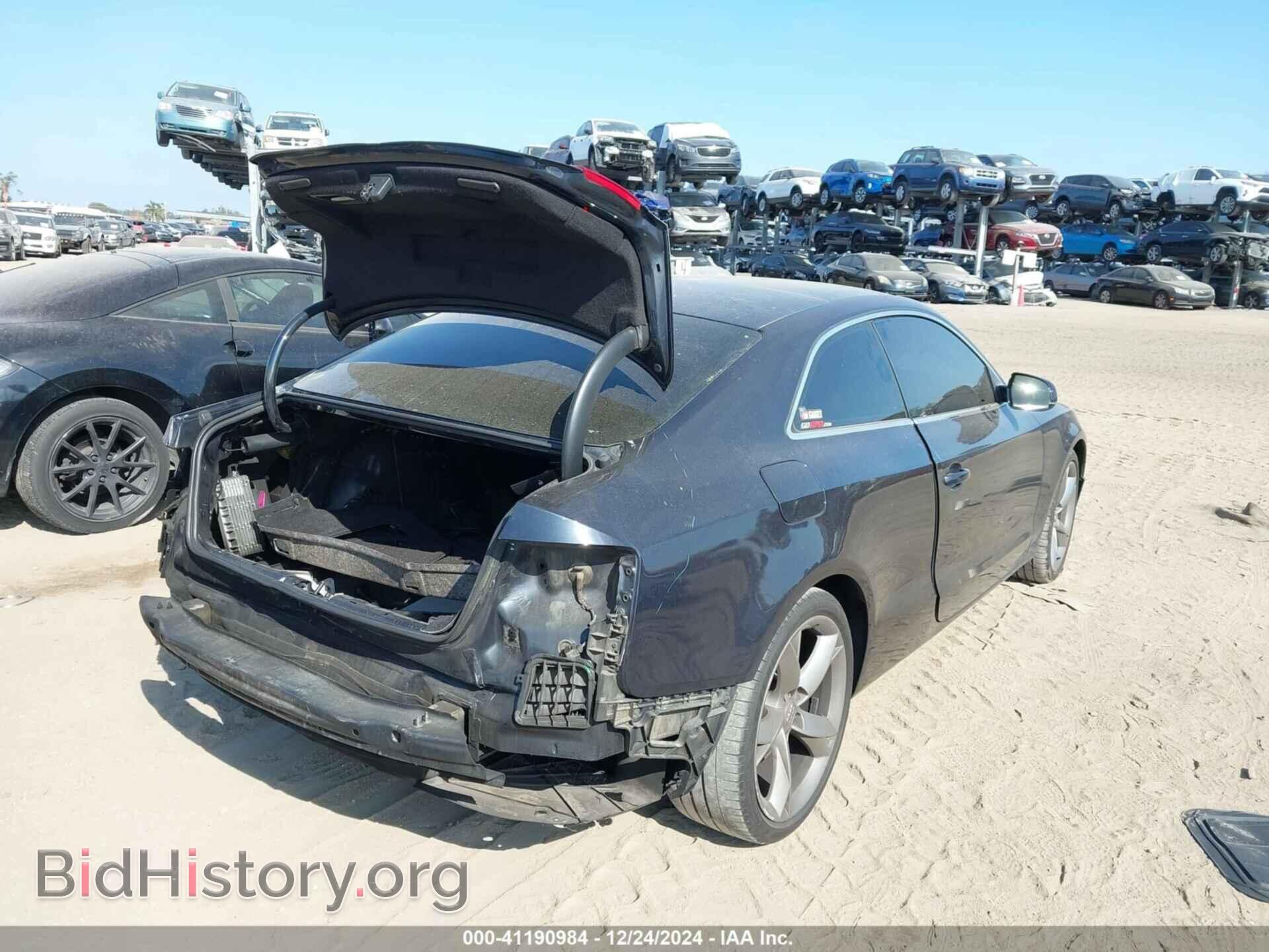 2012 AUDI A5 - VIN: WAULFAFR5CA021378 - Photo 4