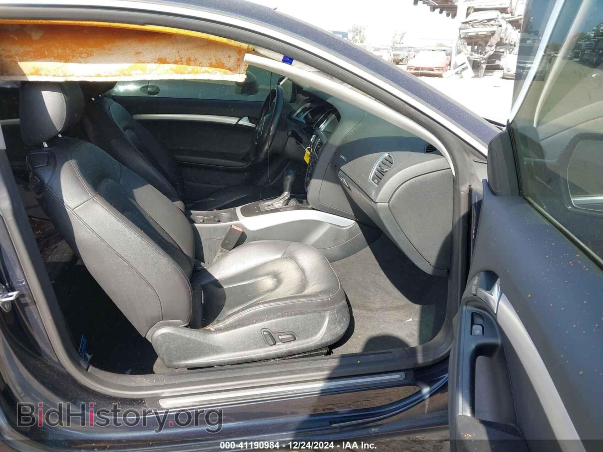 2012 AUDI A5 - VIN: WAULFAFR5CA021378 - Photo 5