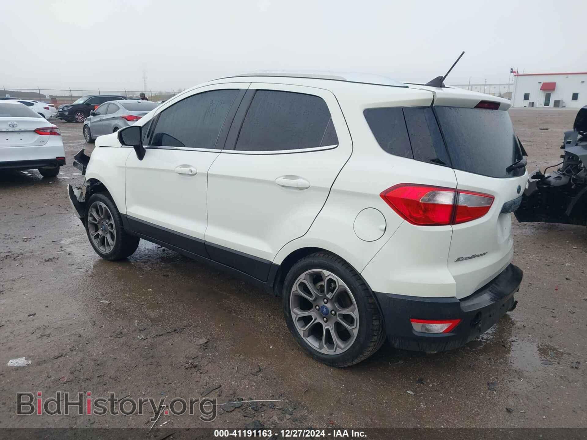 2020 FORD ECOSPORT - VIN: MAJ6S3KLXLC351472 - Фото 3