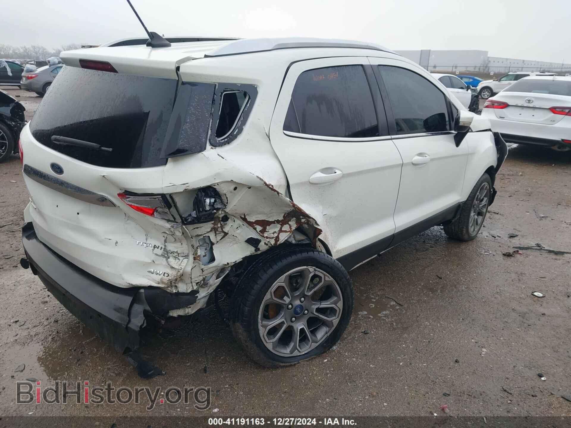 2020 FORD ECOSPORT - VIN: MAJ6S3KLXLC351472 - Фото 4