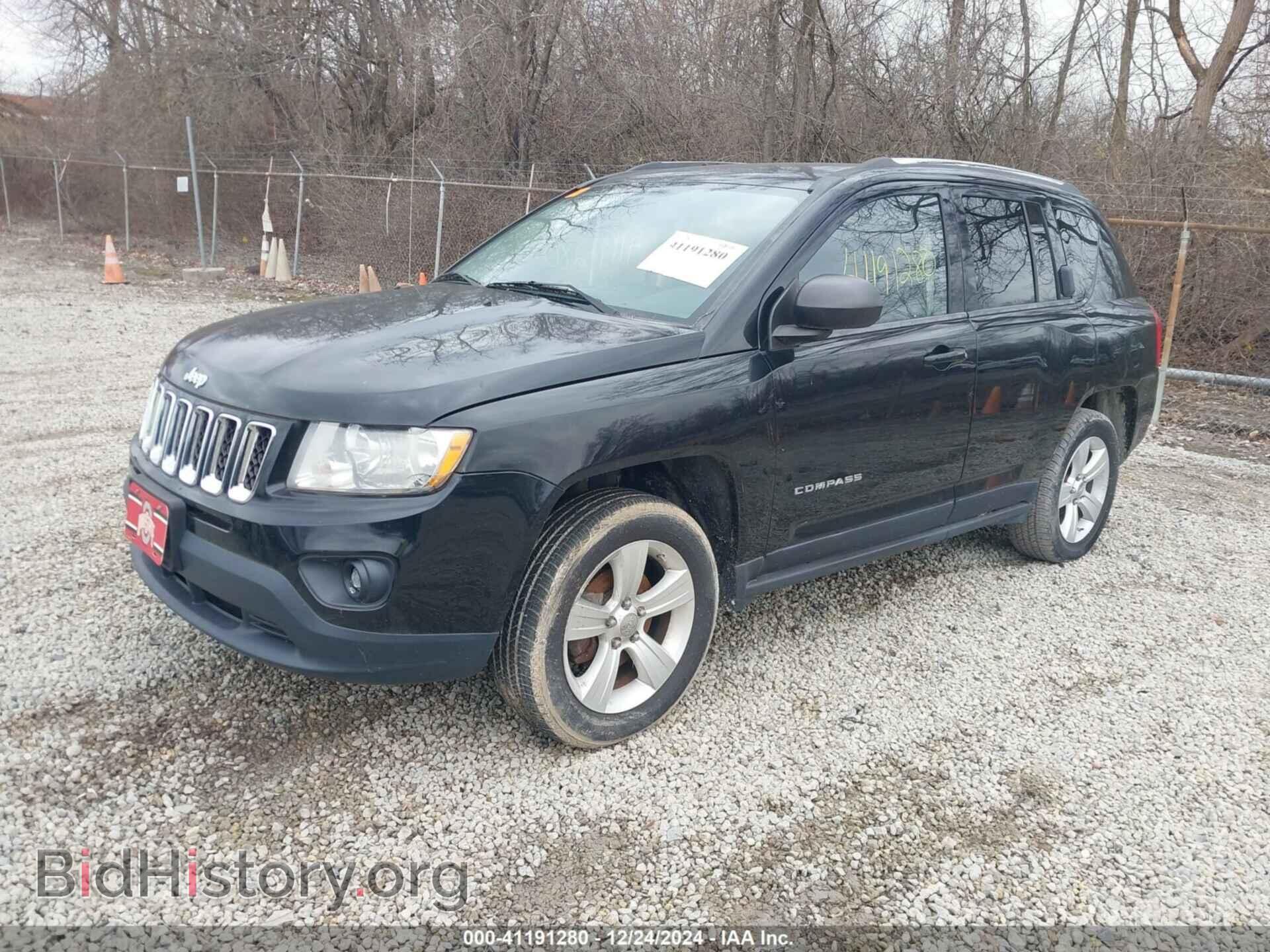 2012 JEEP COMPASS - VIN: 1C4NJDEBXCD616533 - Фото 2