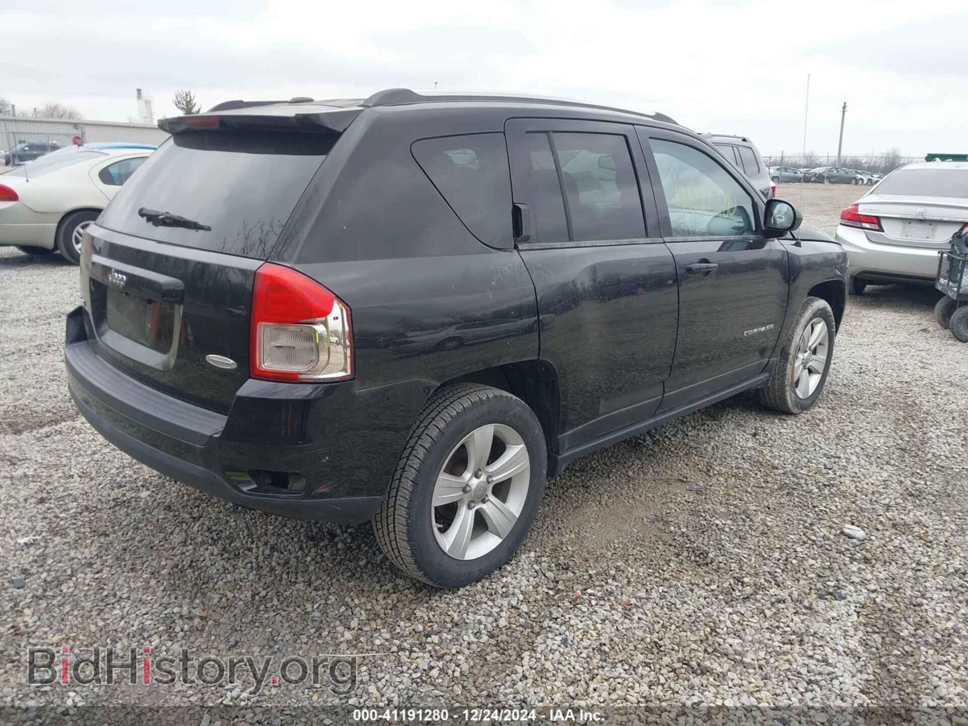 2012 JEEP COMPASS - VIN: 1C4NJDEBXCD616533 - Фото 4