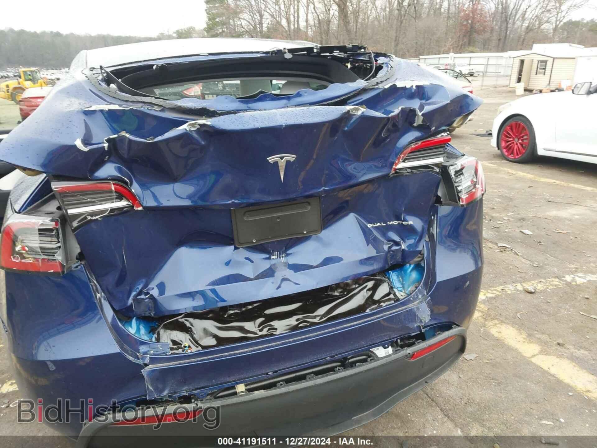 2024 TESLA MODEL Y - VIN: 7SAYGAEE2RF160116 - Фото 6