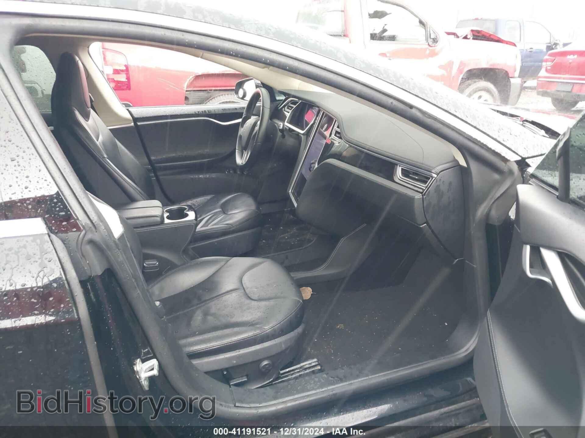 2014 TESLA MODEL S - VIN: 5YJSA1H18EFP28053 - Фото 5