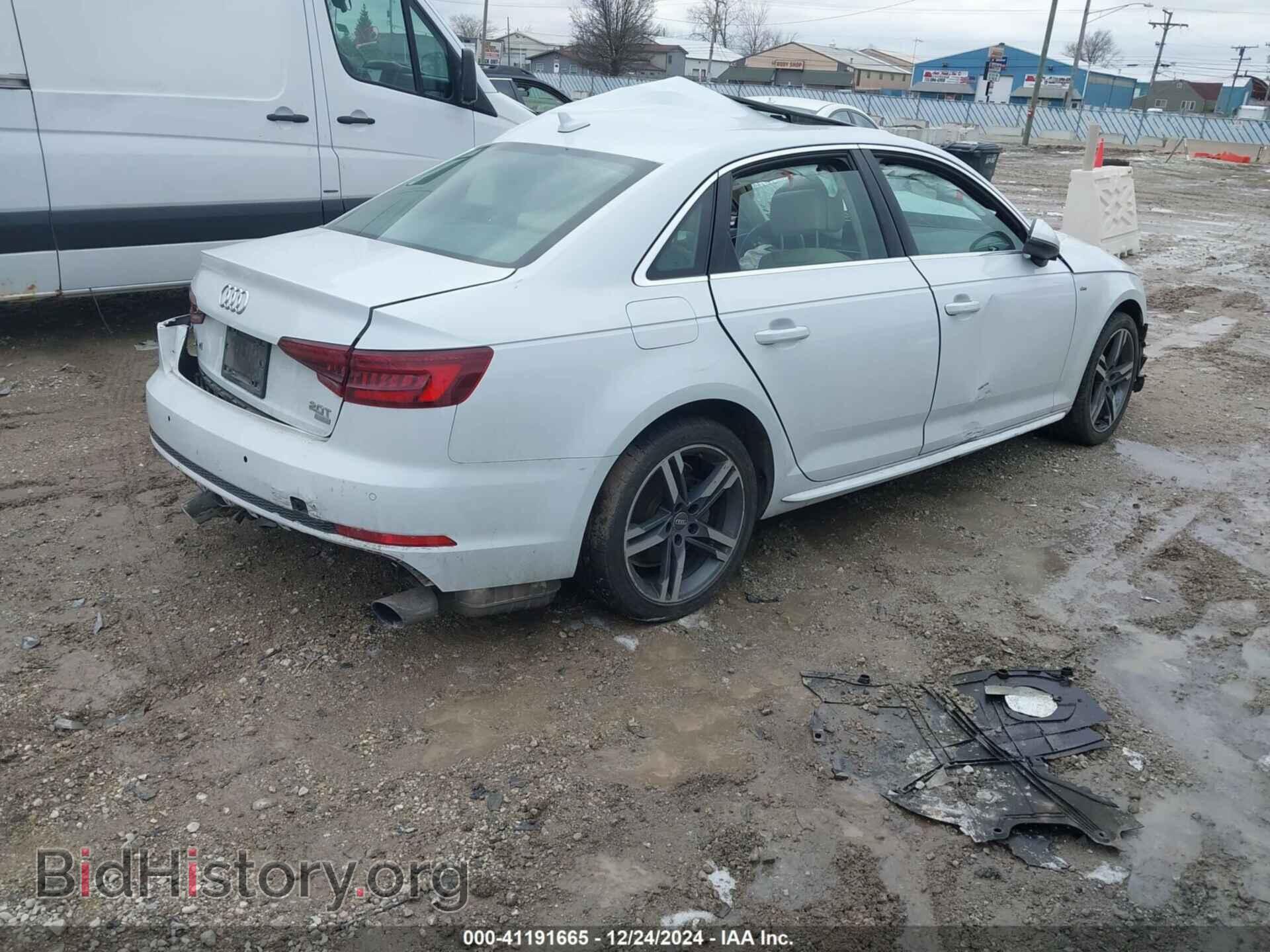 2018 AUDI A4 - VIN: WAULMAF49JA113858 - Photo 4