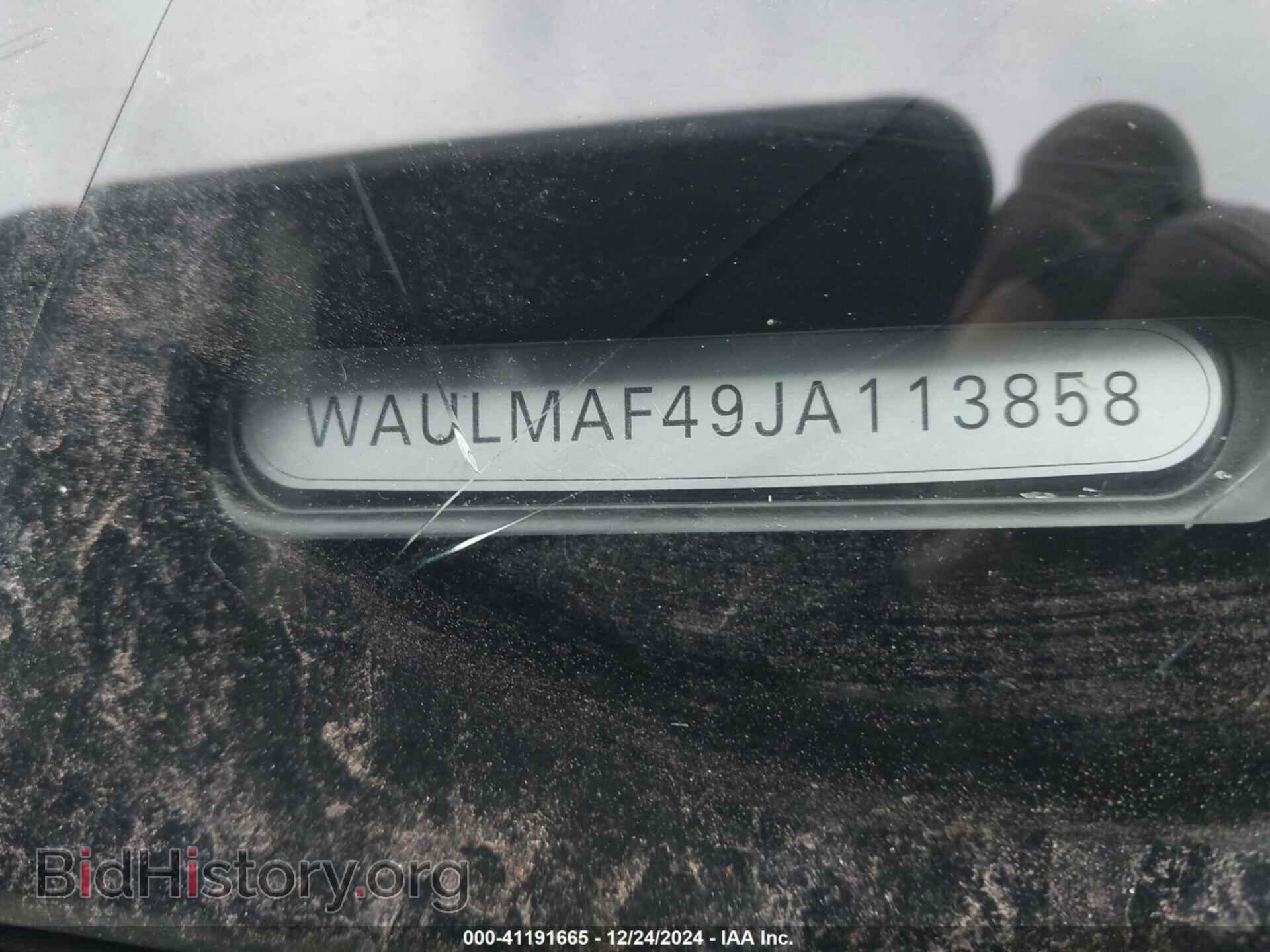 2018 AUDI A4 - VIN: WAULMAF49JA113858 - Photo 9