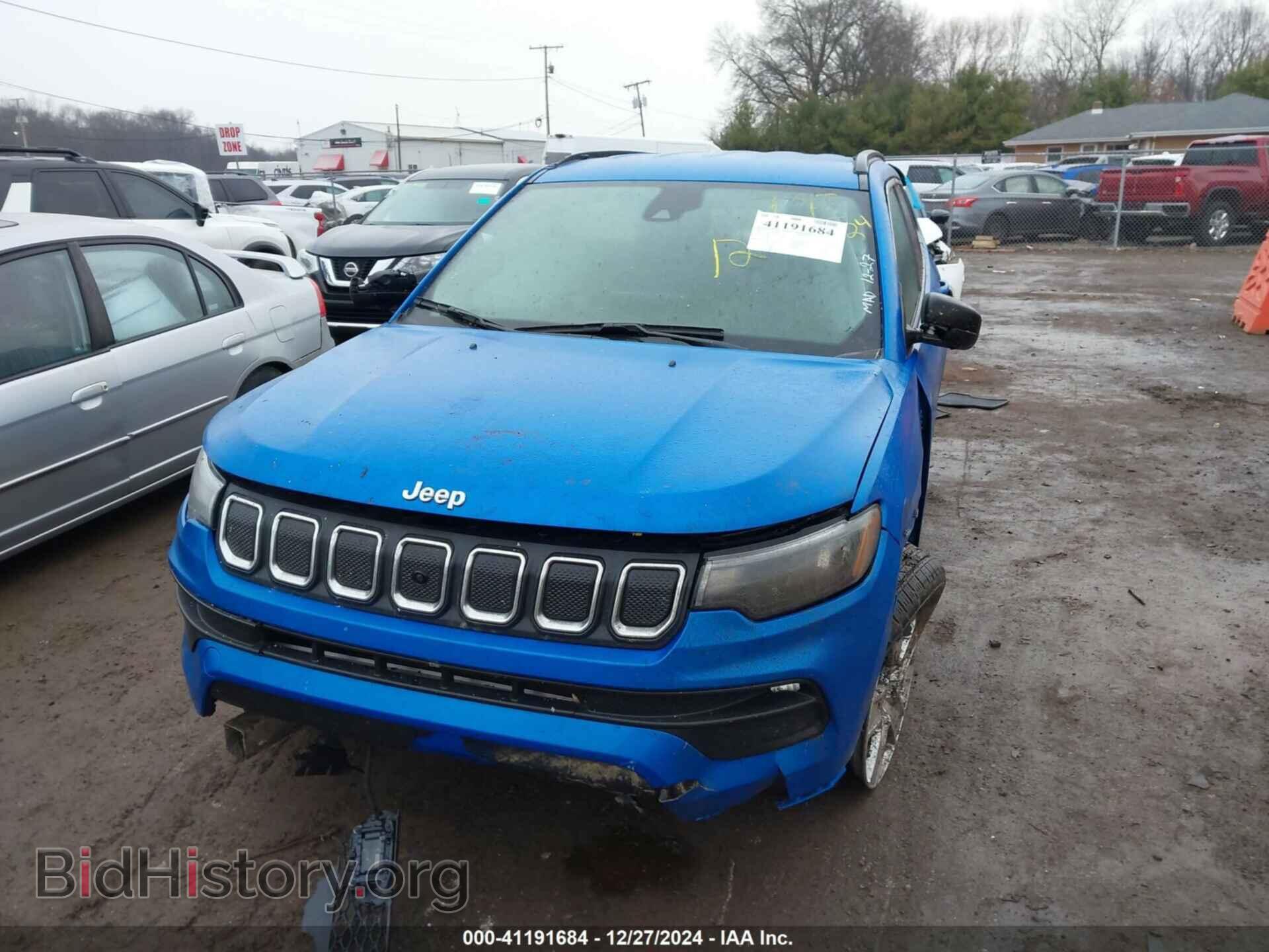 2022 JEEP COMPASS - VIN: 3C4NJCBB1NT189156 - Фото 2