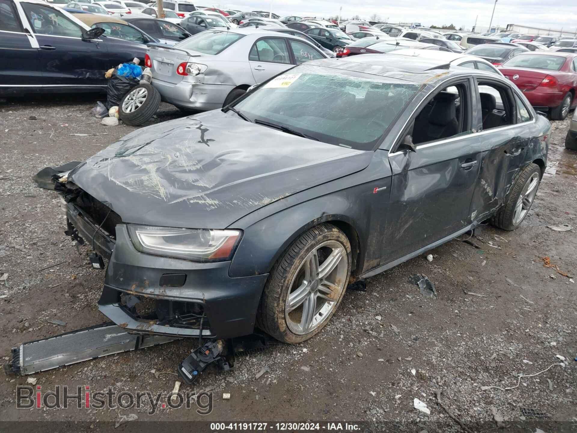 2015 AUDI S4 - VIN: WAUBGAFLXFA057138 - Фото 2