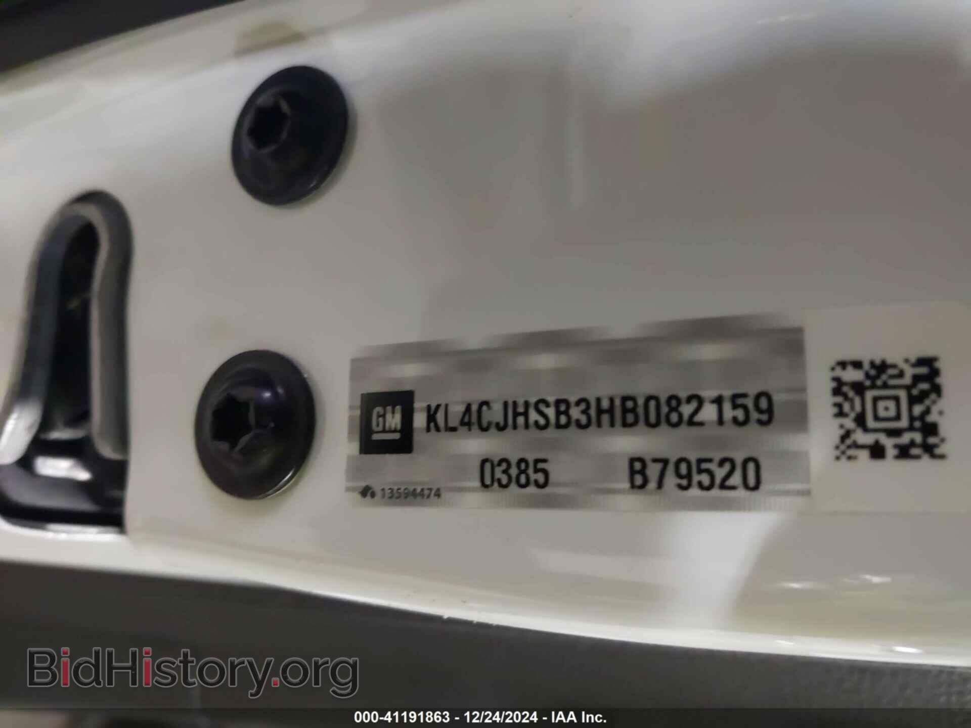 2017 BUICK ENCORE - VIN: KL4CJHSB3HB082159 - Photo 9