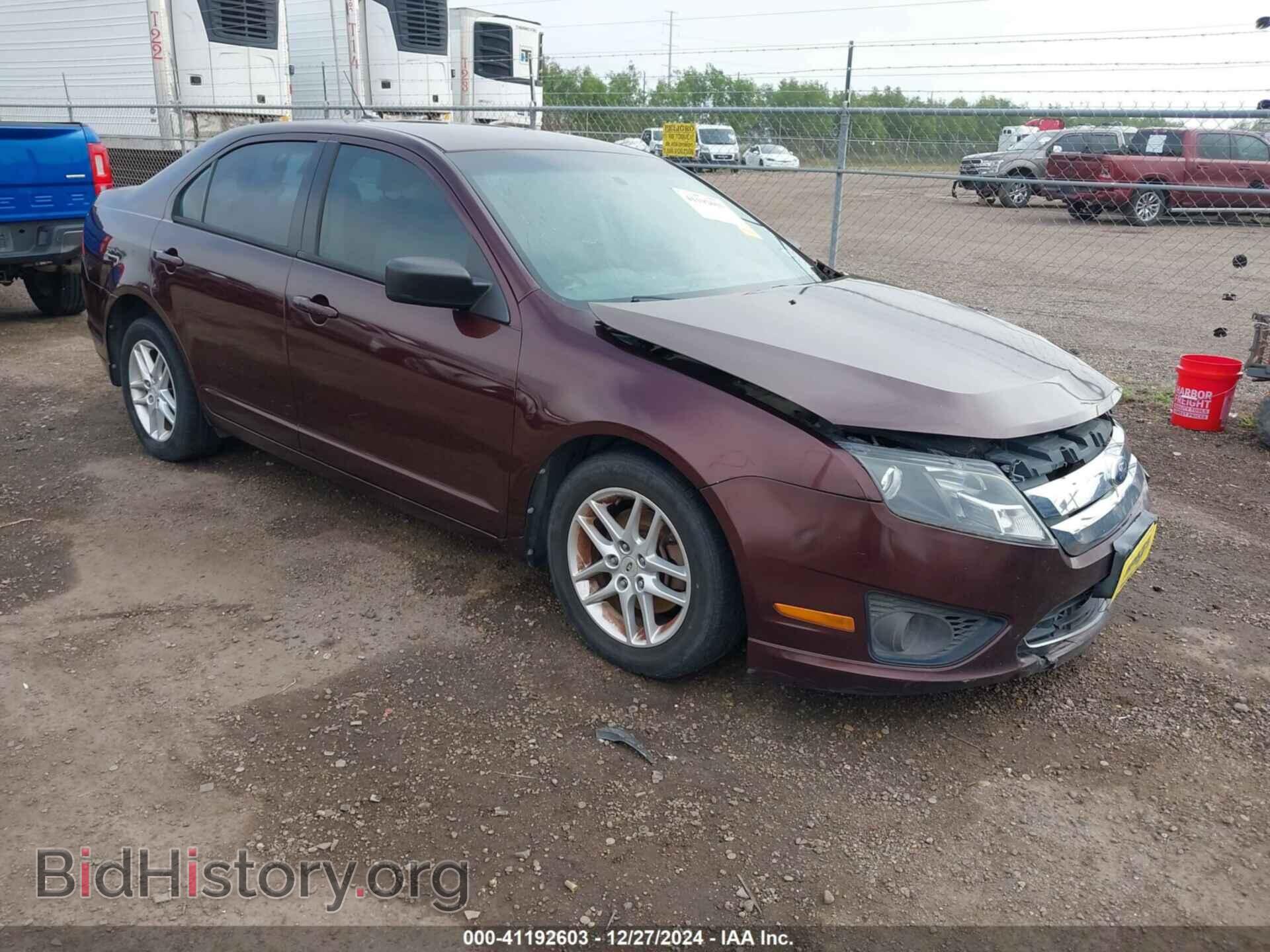 Photo 3FAHP0GA3CR217940 - FORD FUSION 2012